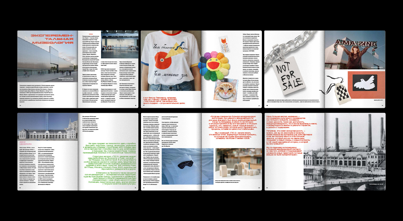 Visual Research Magazine / STUDENT PROJECT — Изображение №9 — Графика на Dprofile