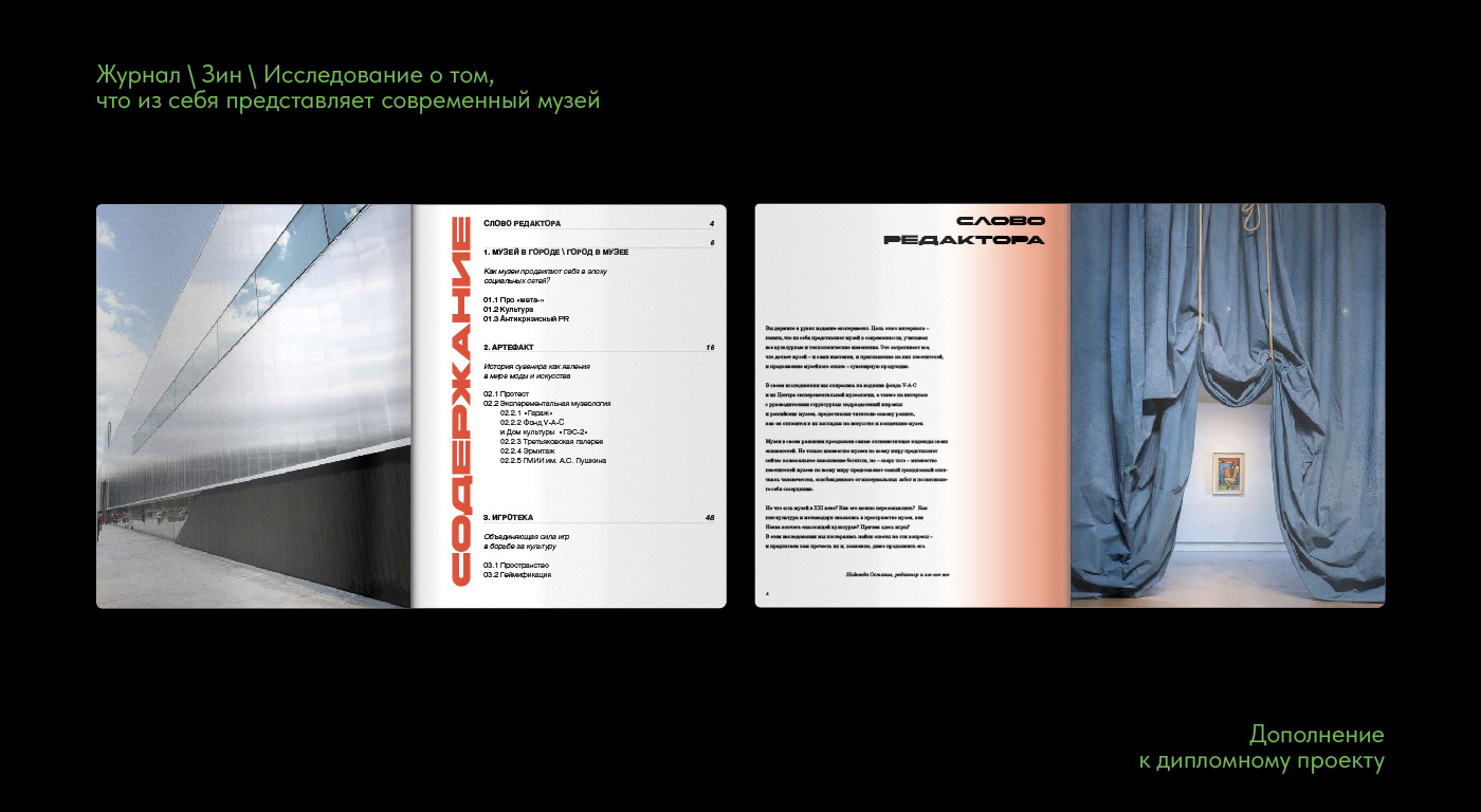 Visual Research Magazine / STUDENT PROJECT — Изображение №2 — Графика на Dprofile