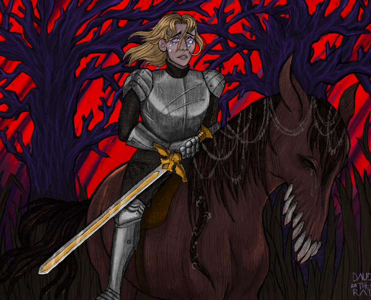 "Knight of Fear" — Иллюстрация на Dprofile