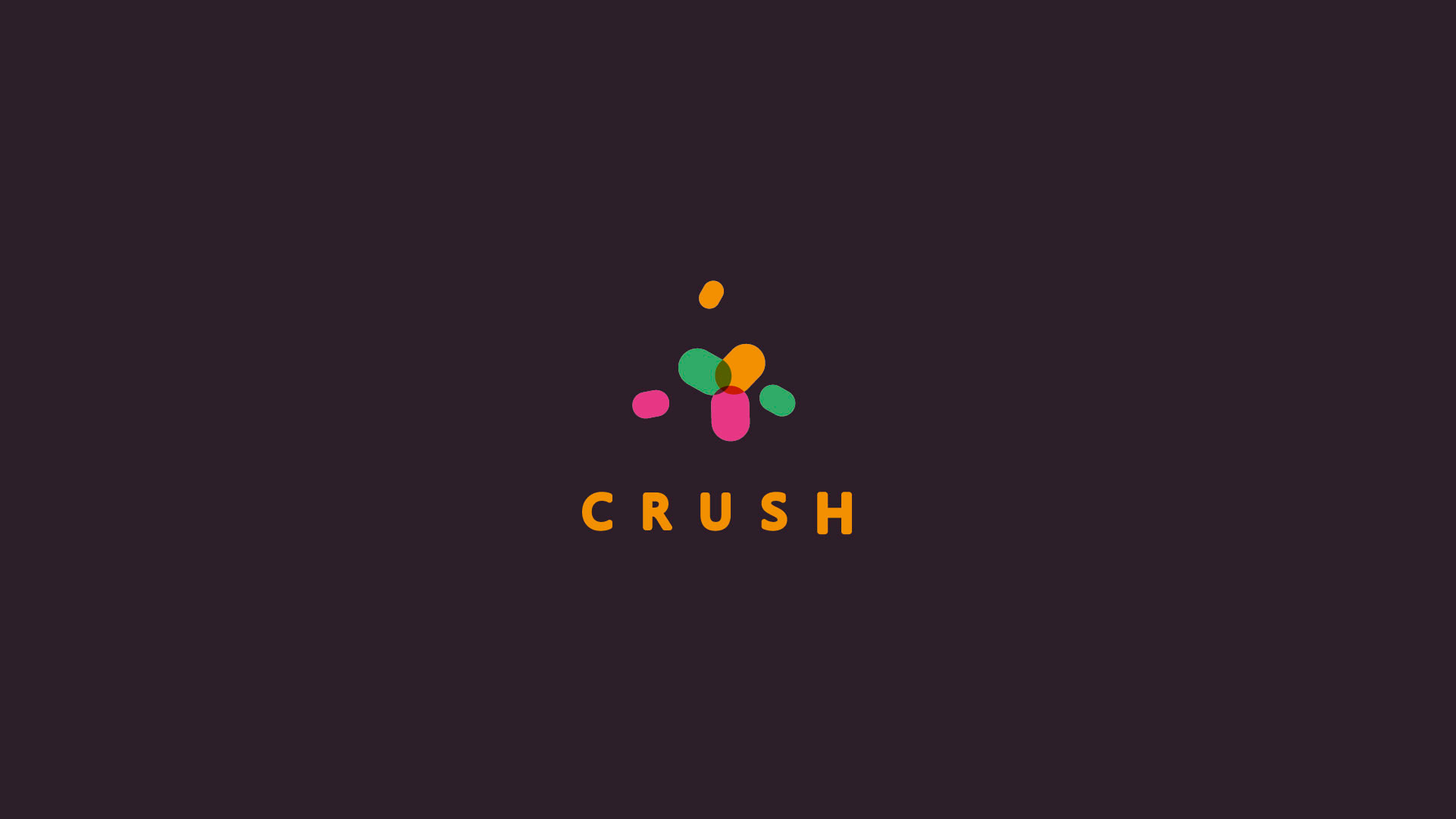 Яркий фирменный стиль кофейни Crush — Изображение №1 — Брендинг, Графика на Dprofile
