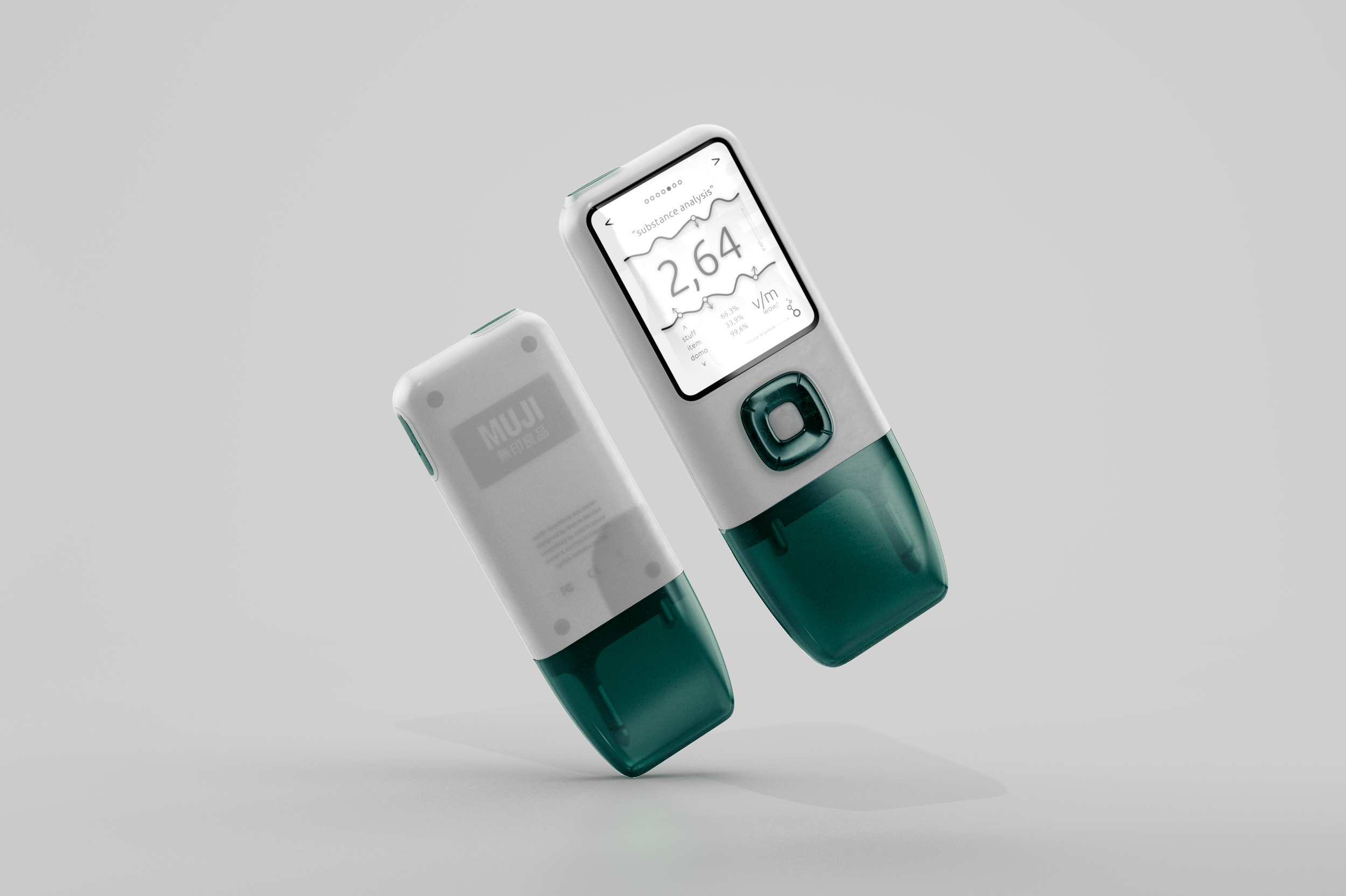 MUJI — multi-function eco meter — Изображение №2 — Интерфейсы, 3D на Dprofile