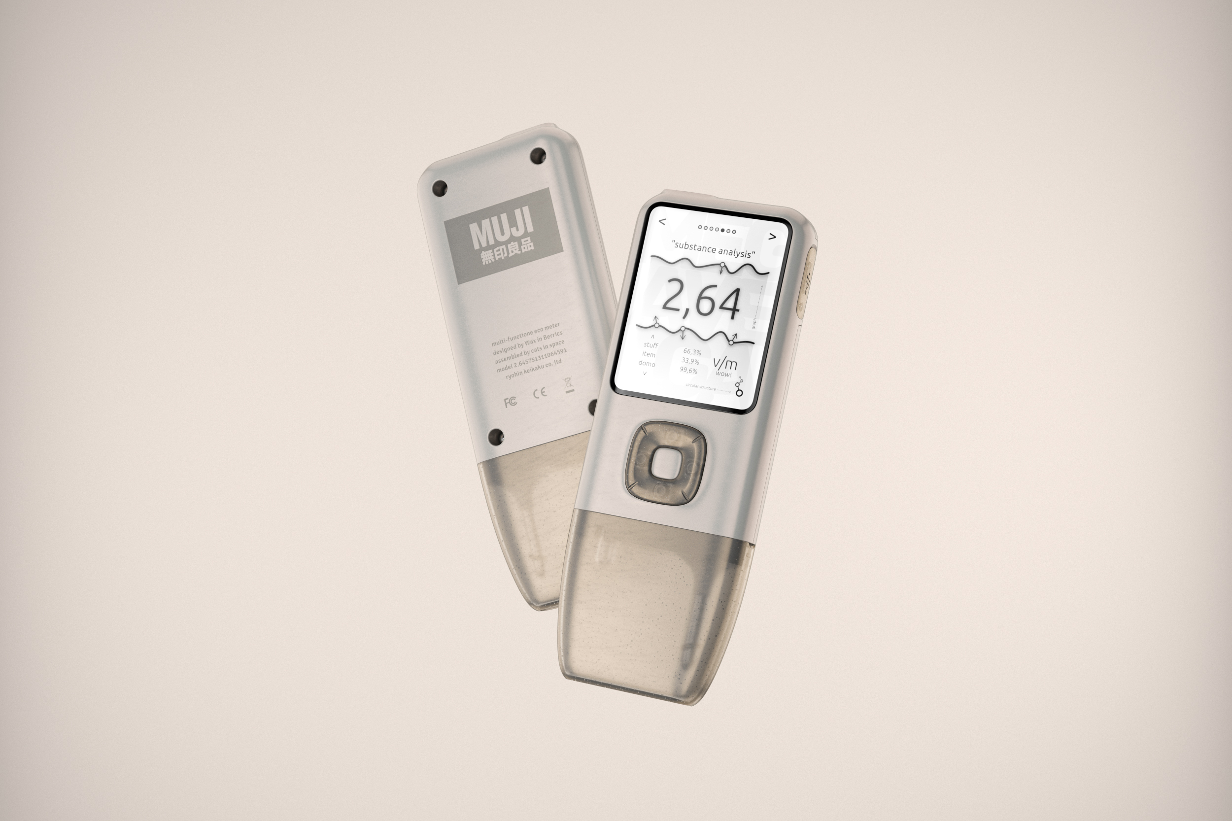 MUJI — multi-function eco meter — Изображение №8 — Интерфейсы, 3D на Dprofile