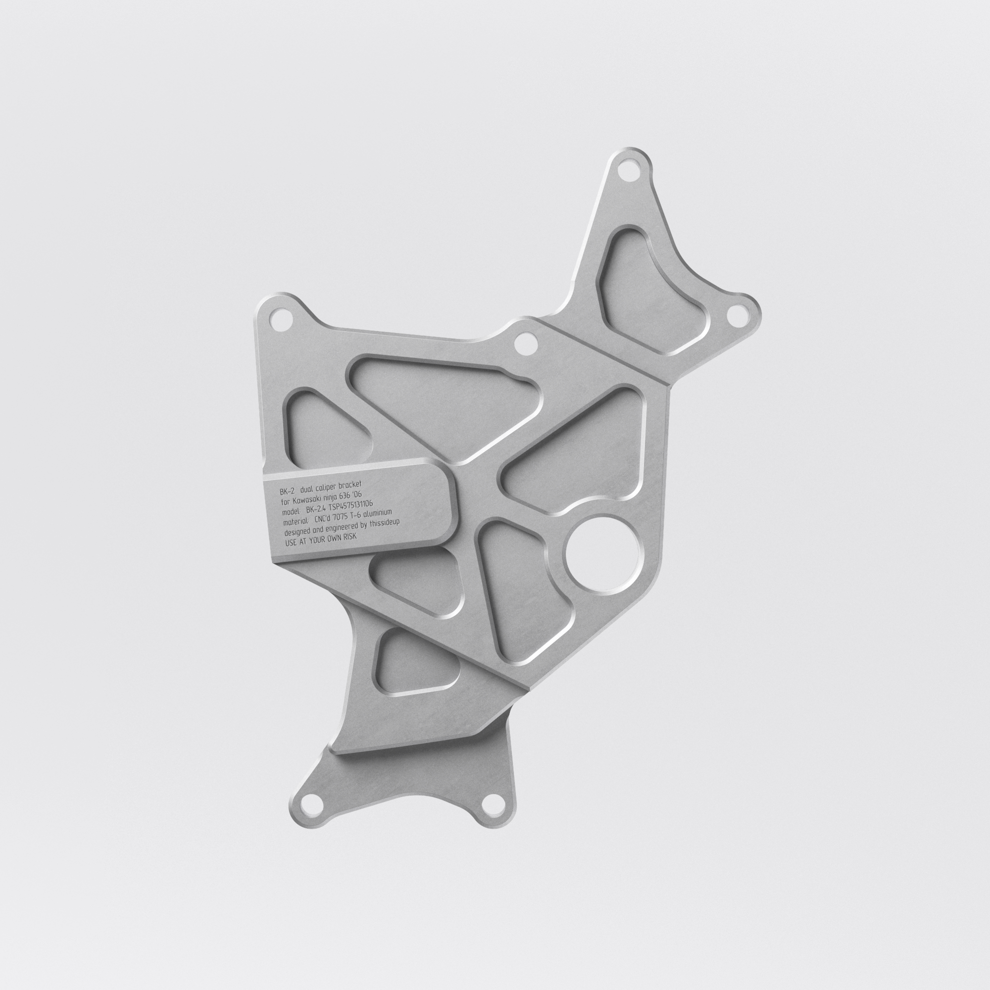 Thsup! — dual caliper bracket — Изображение №2 — Брендинг, 3D на Dprofile