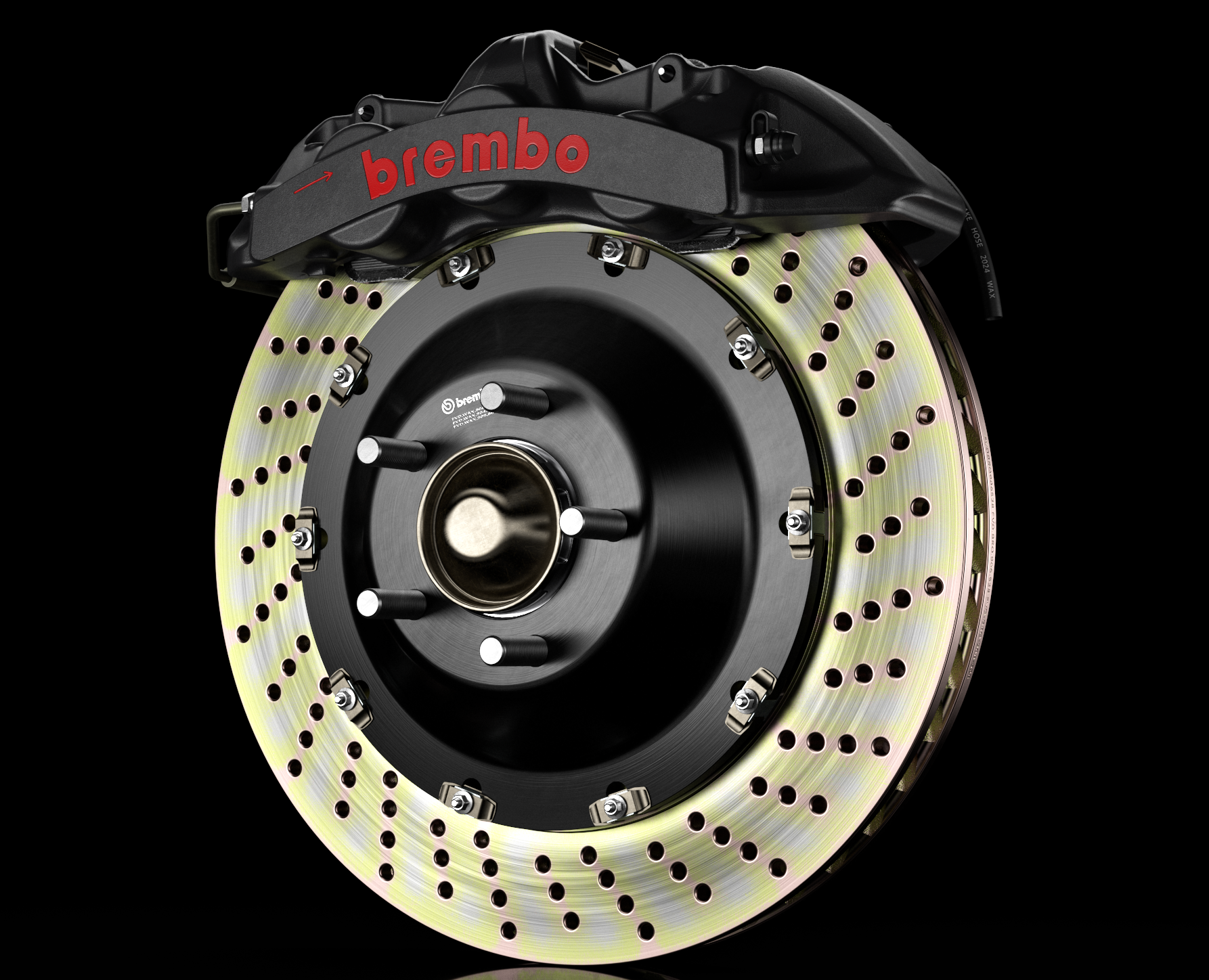 Brembo GT — product lighting trainings — Иллюстрация, 3D на Dprofile