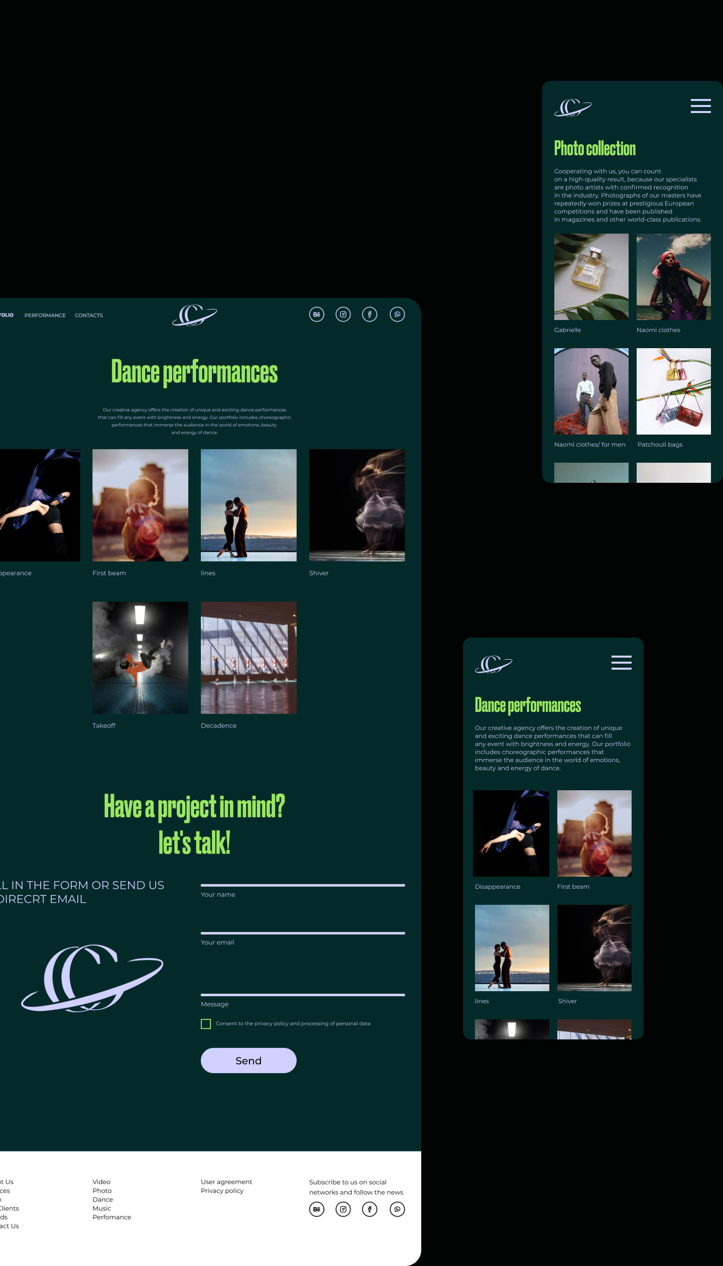 Cortex Galaxy/ website design — Изображение №14 — Интерфейсы, Брендинг на Dprofile