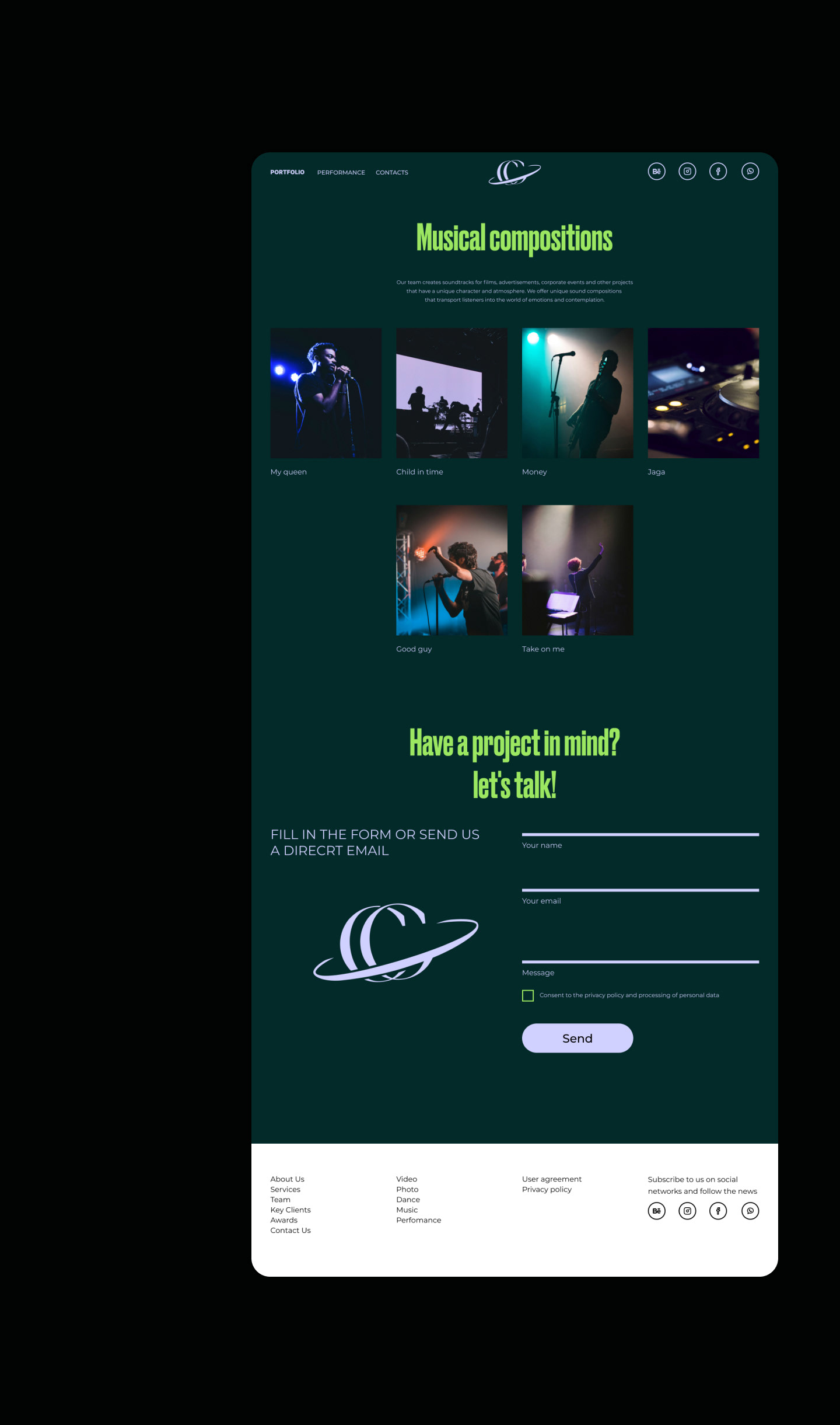 Cortex Galaxy/ website design — Изображение №15 — Интерфейсы, Брендинг на Dprofile