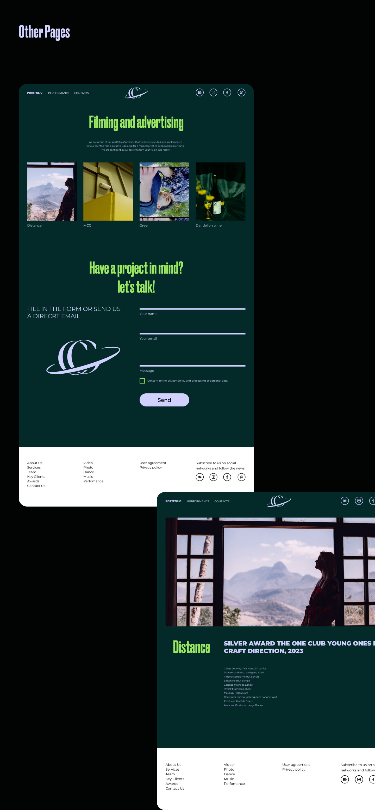 Cortex Galaxy/ website design — Изображение №12 — Интерфейсы, Брендинг на Dprofile