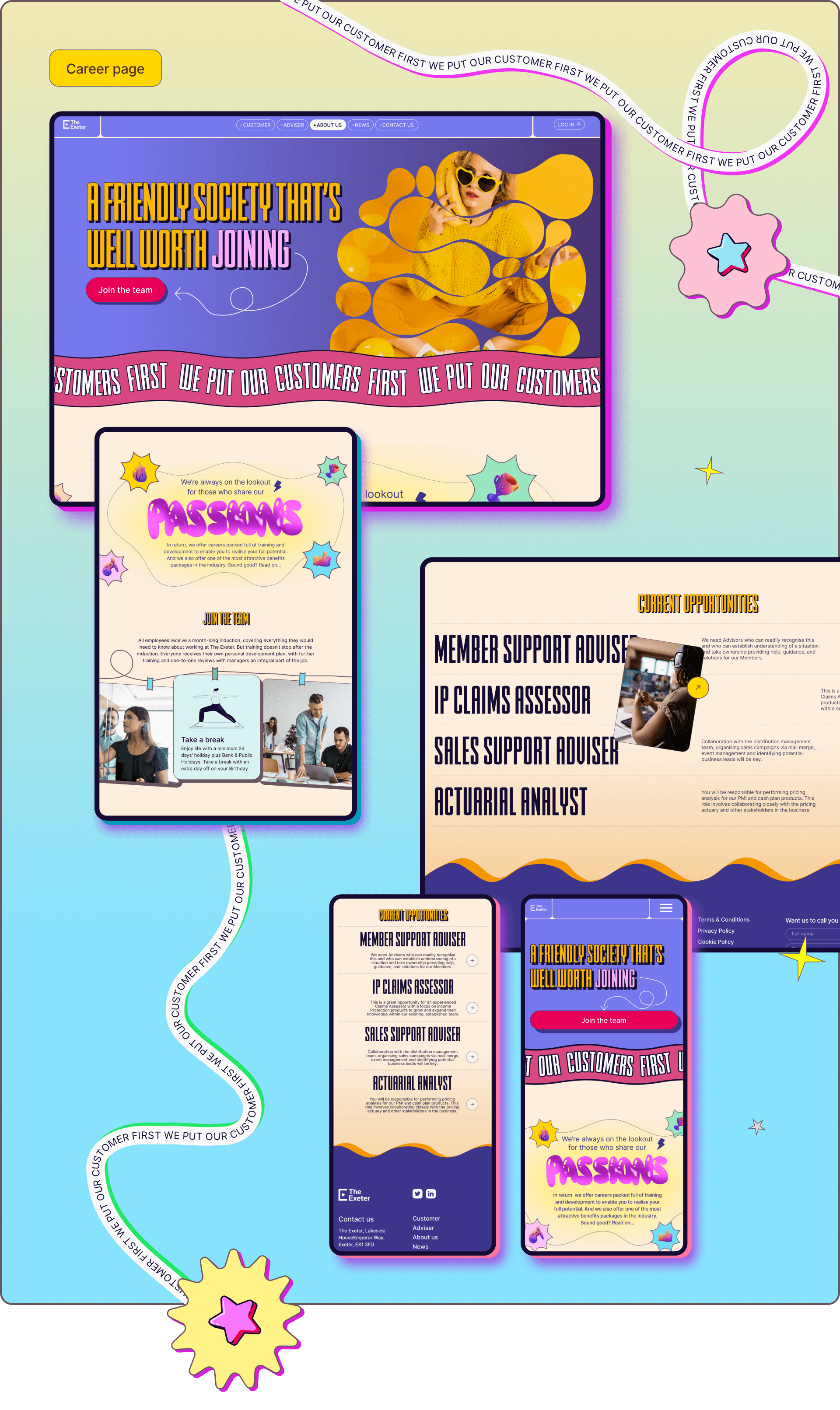 The Exeter — Изображение №9 — Интерфейсы на Dprofile