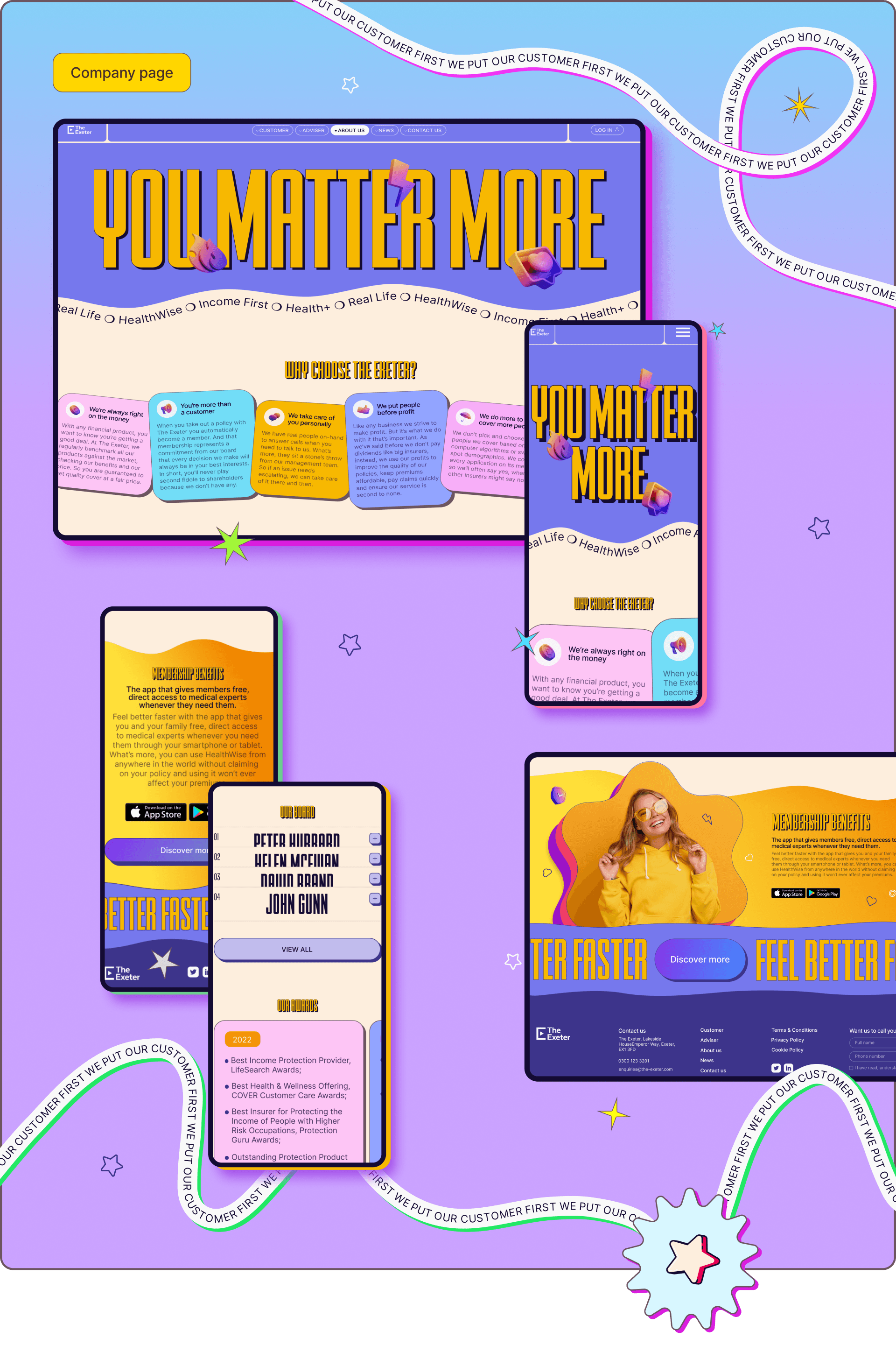 The Exeter — Изображение №4 — Интерфейсы на Dprofile