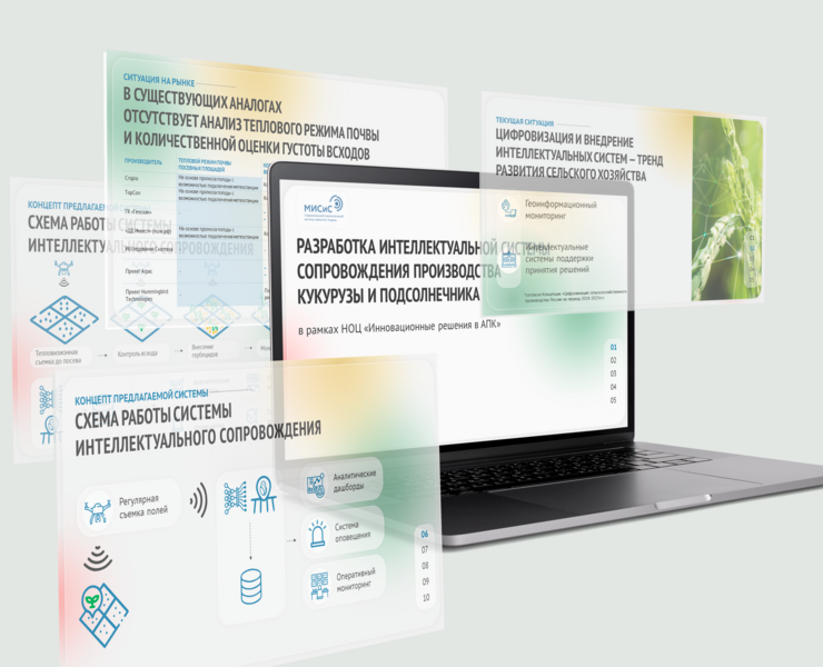 Презентация научного проекта — Графика на Dprofile