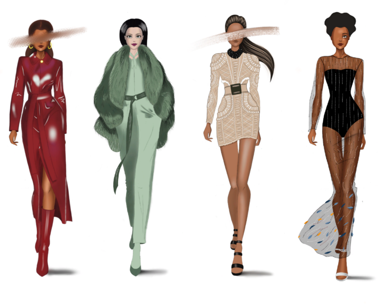 Fashion illustration на Dprofile