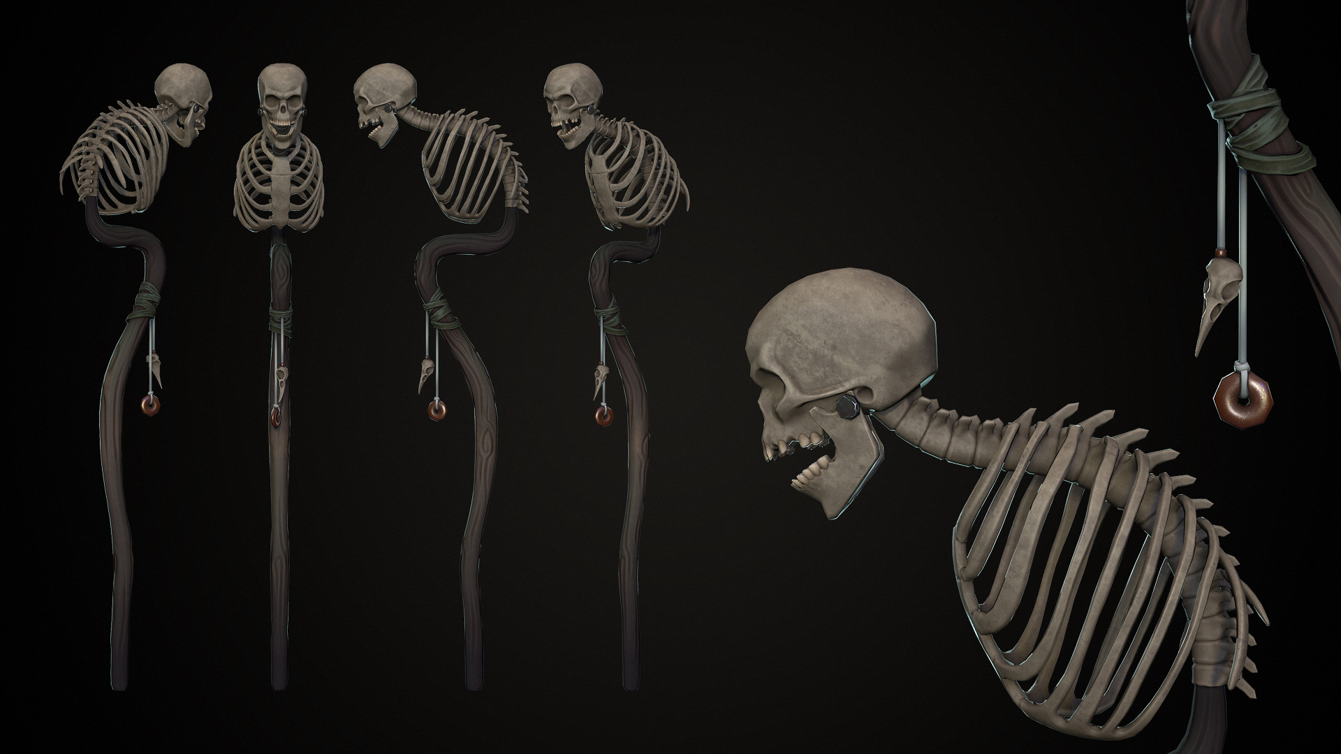 Forest Witch - Stylized Character — Изображение №5 — 3D, Анимация на Dprofile
