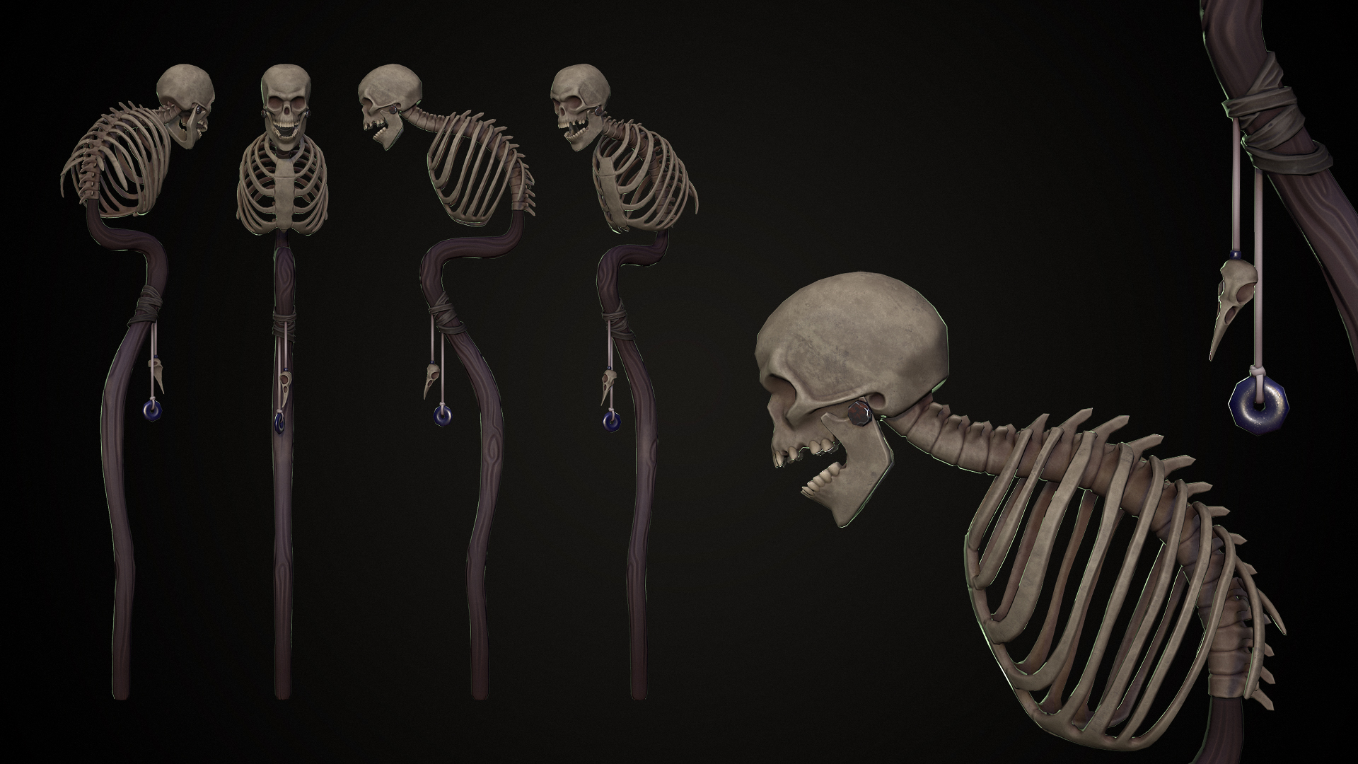 Forest Witch - Stylized Character — Изображение №7 — 3D, Анимация на Dprofile