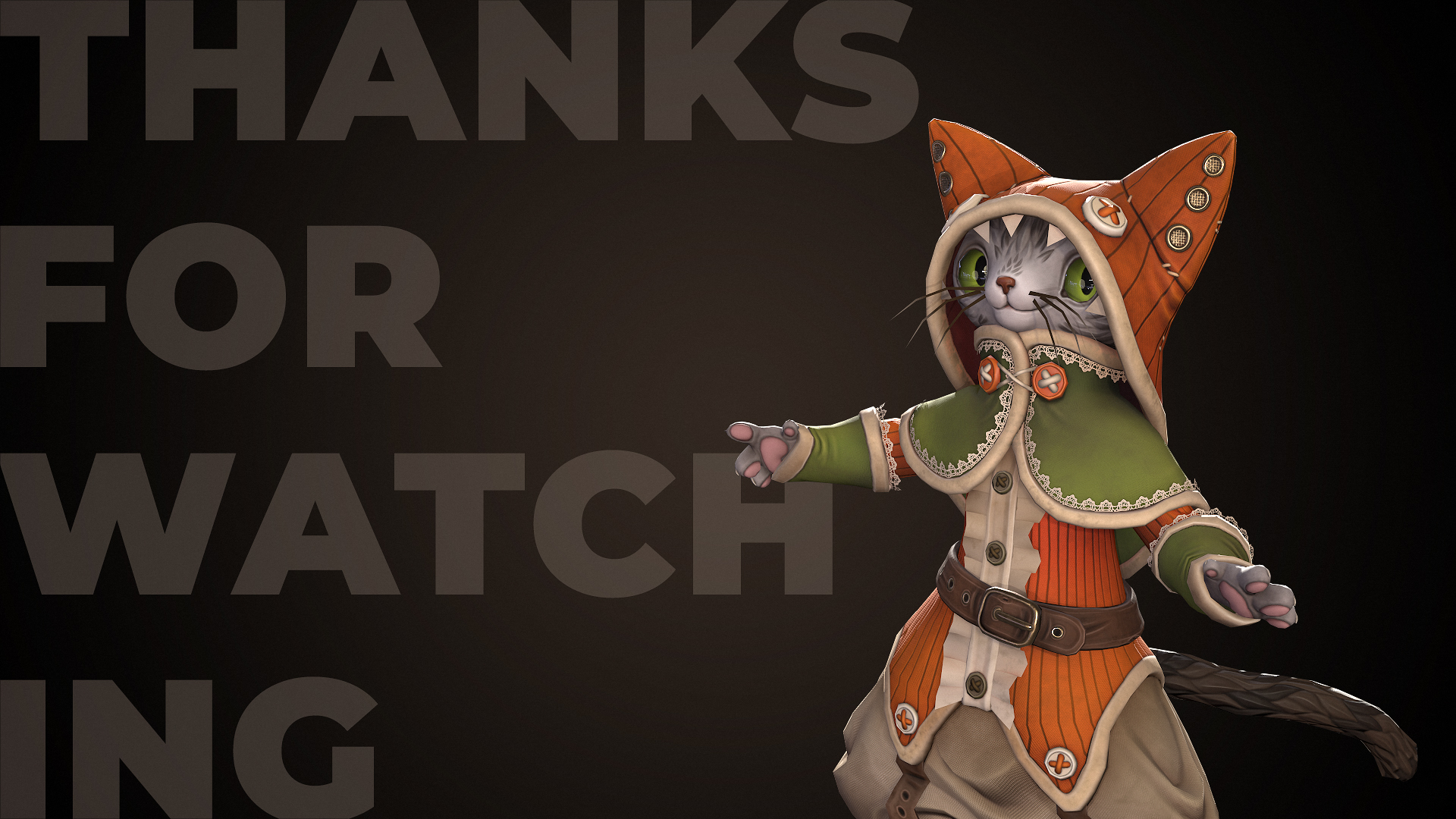 Cat adventurer - stylized character — Изображение №13 — 3D, Анимация на Dprofile