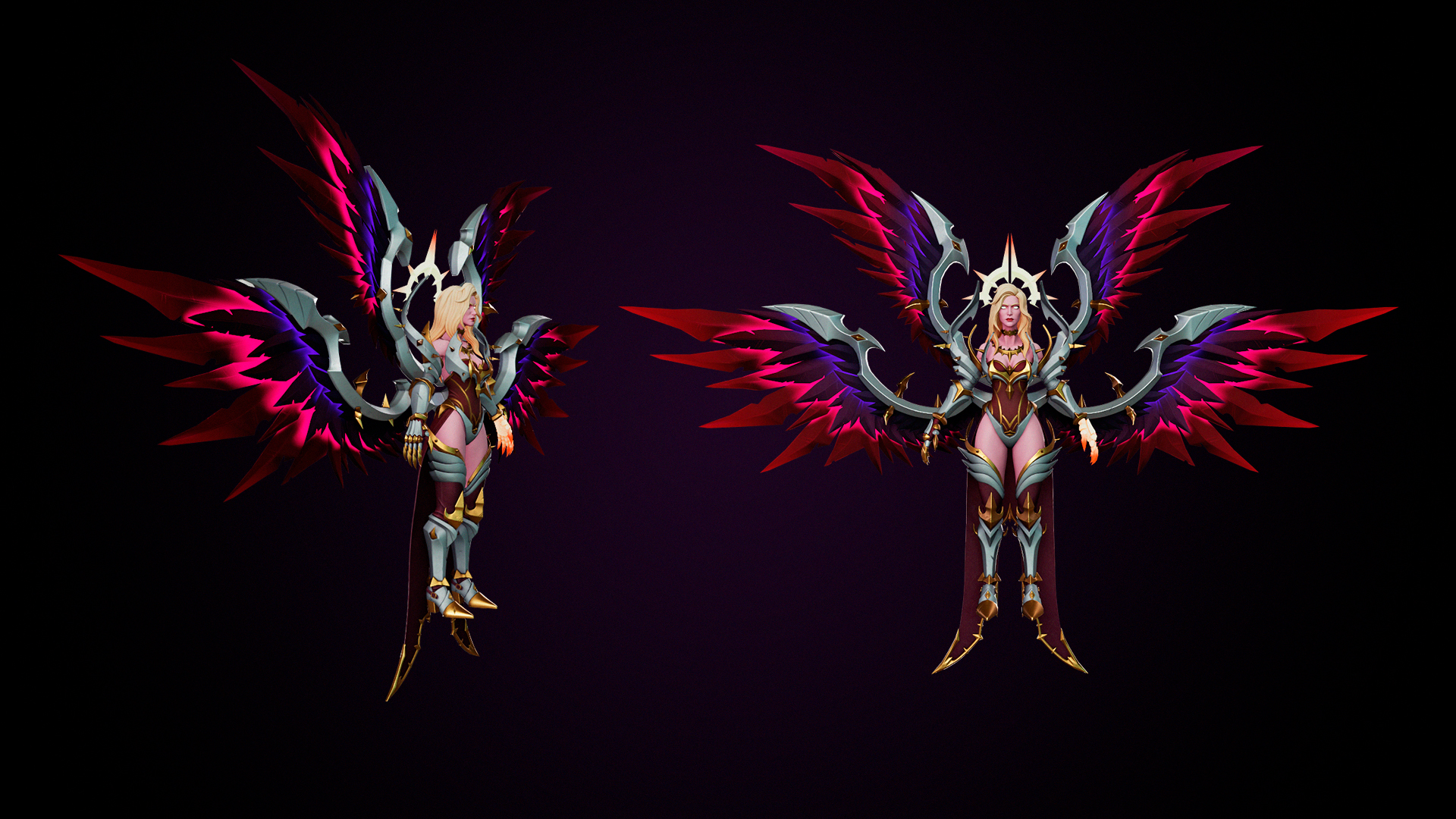 Seraphim - stylized character — Изображение №5 — 3D на Dprofile