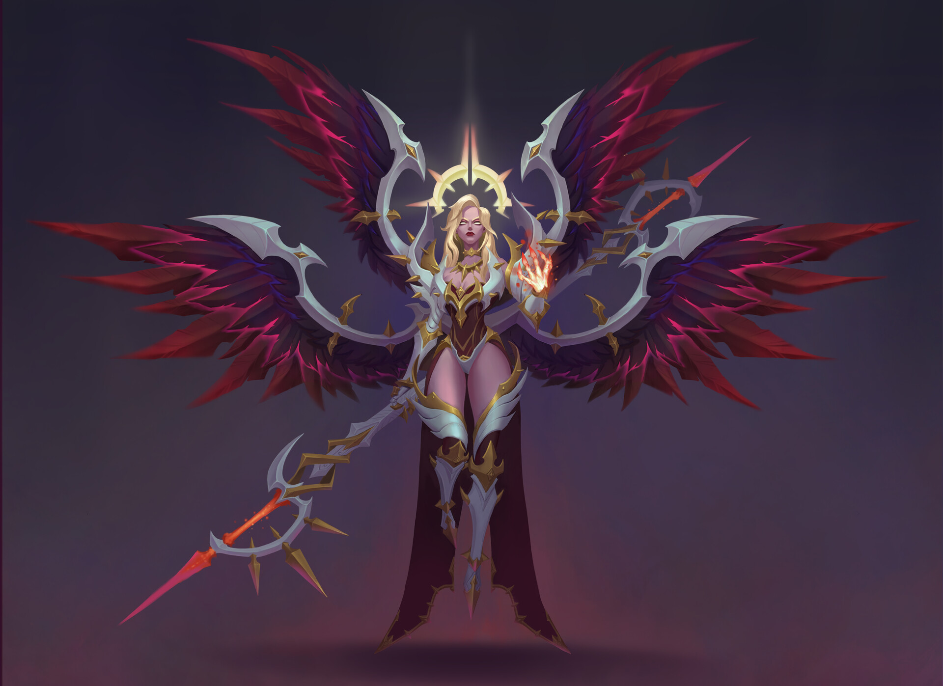 Seraphim - stylized character — Изображение №13 — 3D на Dprofile