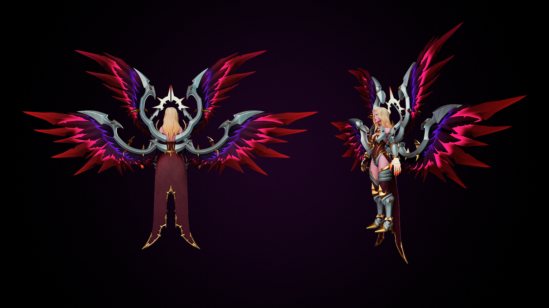Seraphim - stylized character — Изображение №6 — 3D на Dprofile