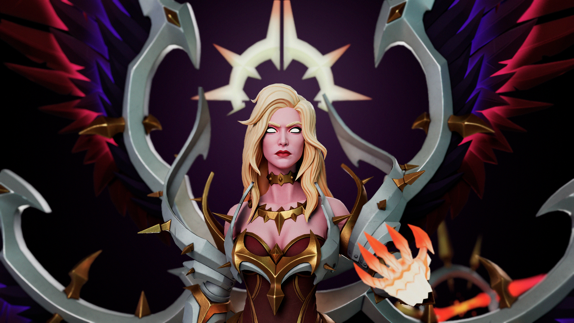 Seraphim - stylized character — Изображение №2 — 3D на Dprofile