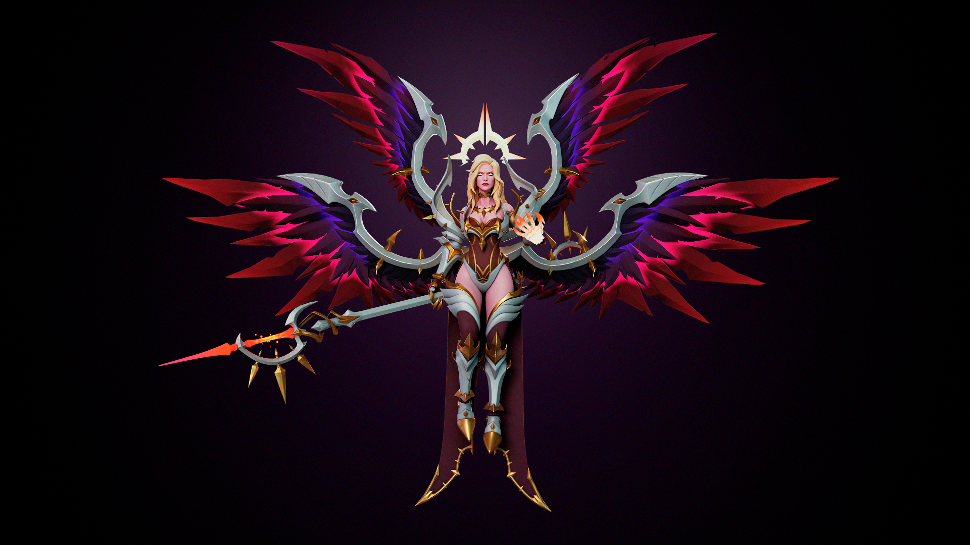 Seraphim - stylized character — Изображение №1 — 3D на Dprofile