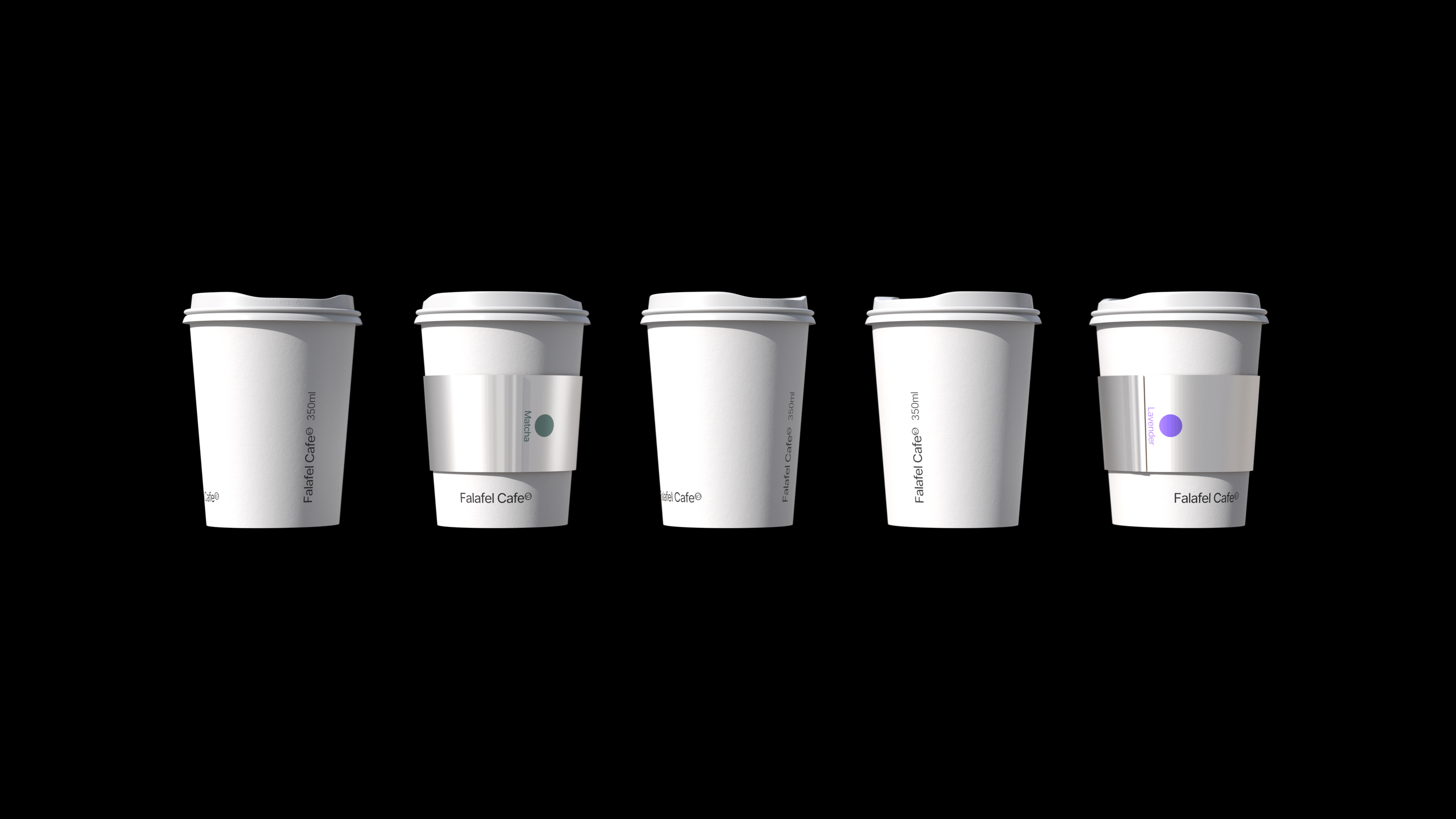 Falafel Cafe® → Brand Identity — Изображение №2 — Брендинг, 3D на Dprofile