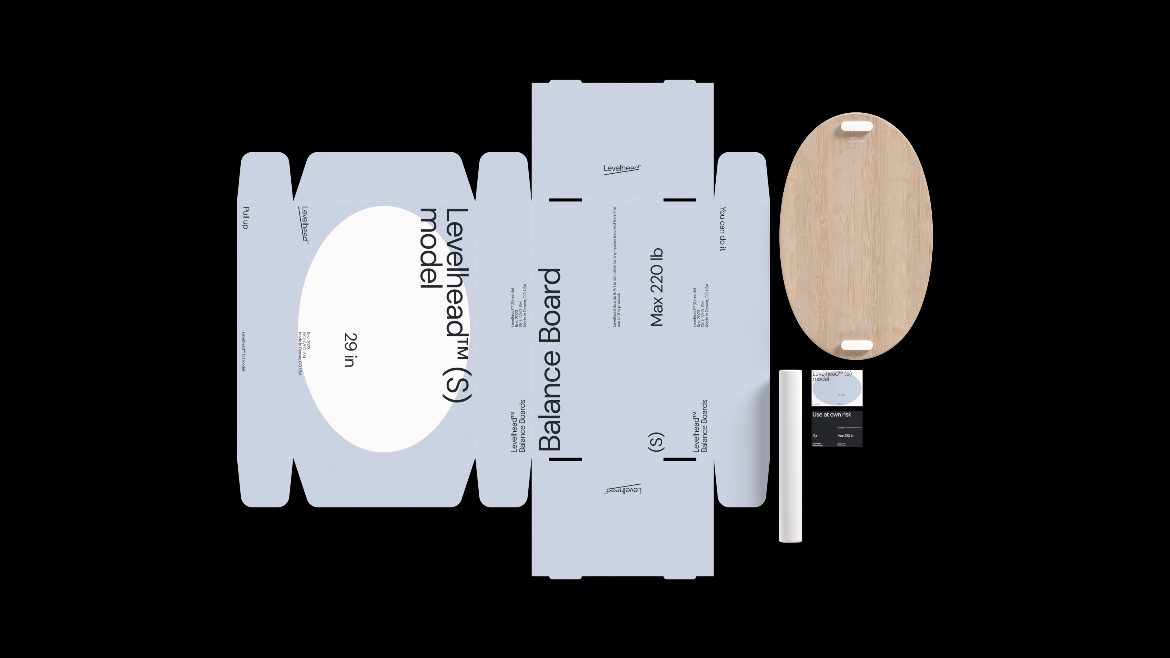Levelhead™ Balance Boards → Brand Identity — Изображение №5 — Брендинг, 3D на Dprofile