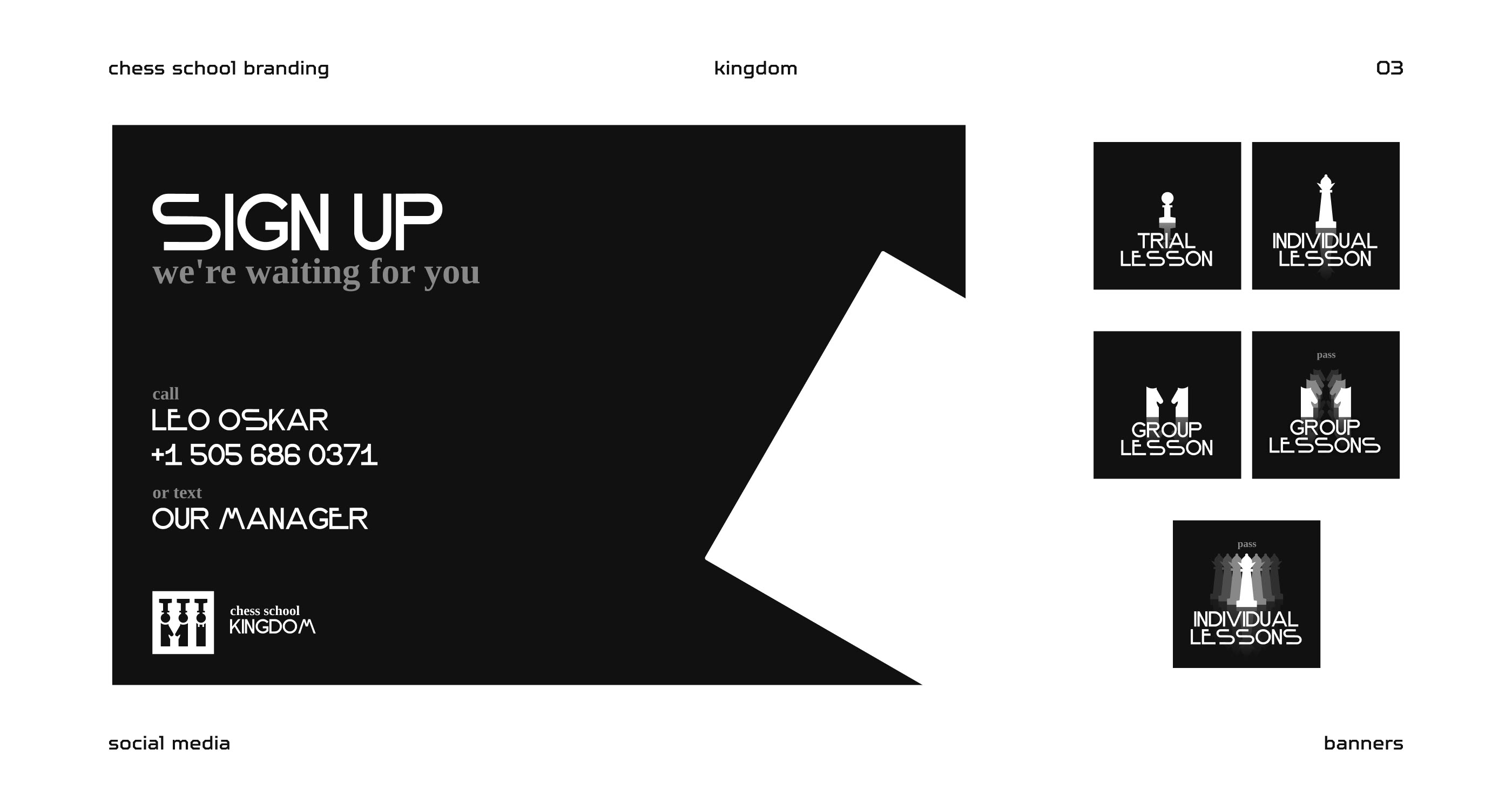 Фирменный стиль для шахматной  школы. — Изображение №4 — Брендинг на Dprofile