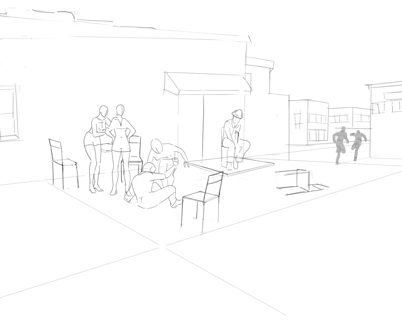 Storyboard for a short feature film, 100 scenes на Dprofile