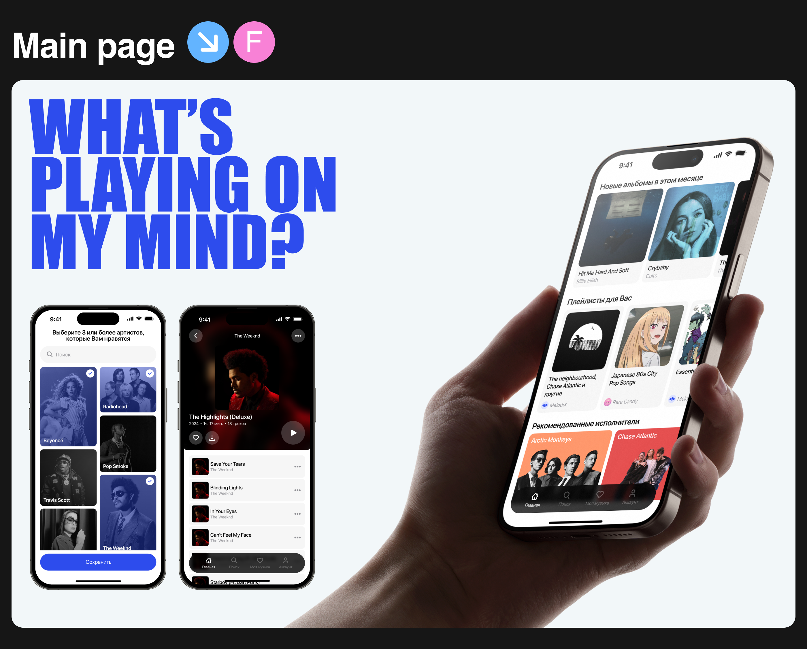 MelodiX | Mobile App — Изображение №7 — Интерфейсы на Dprofile