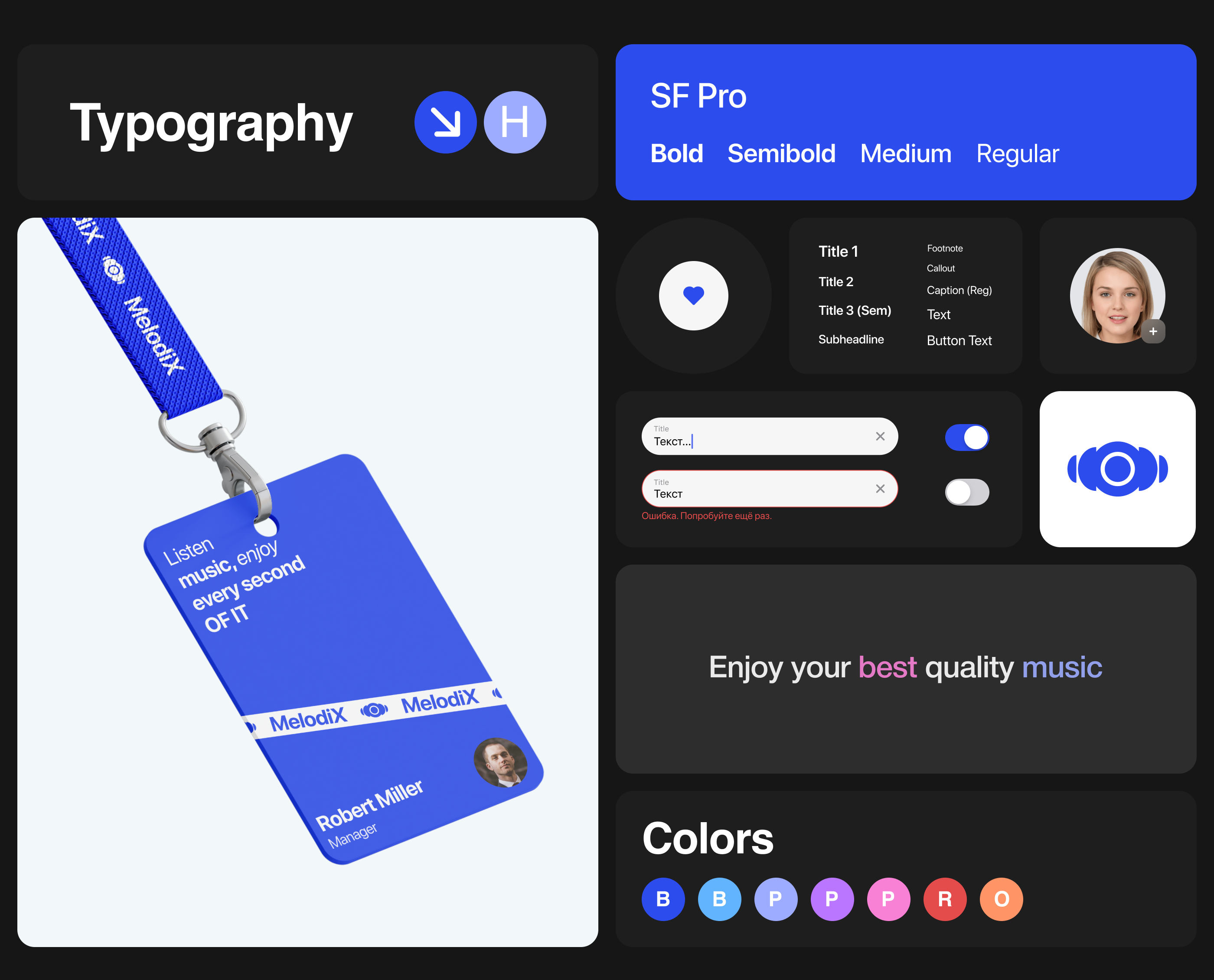 MelodiX | Mobile App — Изображение №9 — Интерфейсы на Dprofile