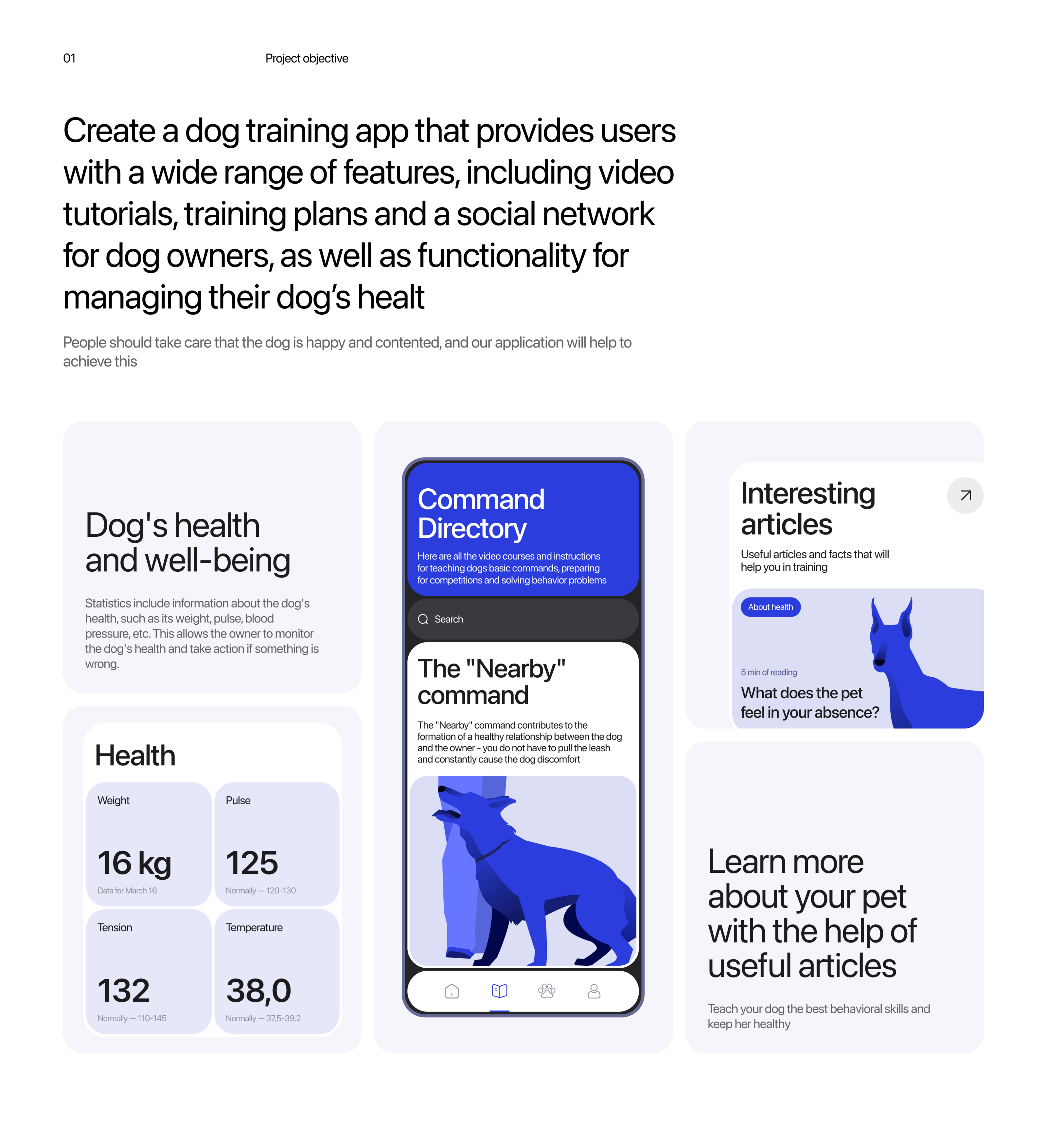 K9 COACH — Изображение №2 — Интерфейсы, Иллюстрация на Dprofile