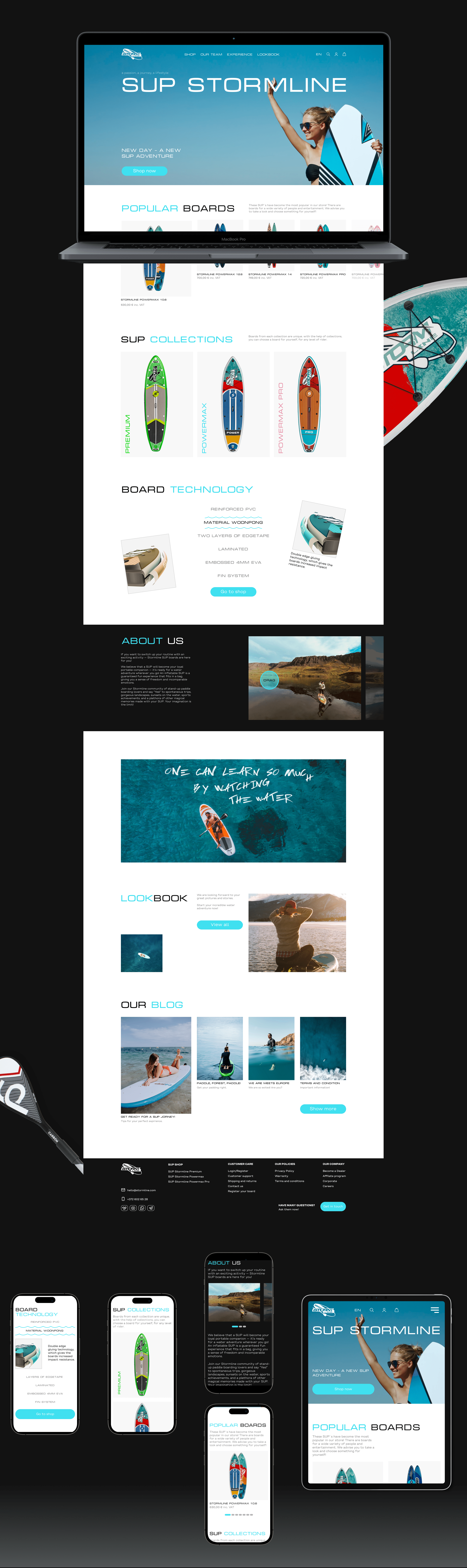 STORMLINE/e-commerce redesign — Изображение №3 — Интерфейсы на Dprofile