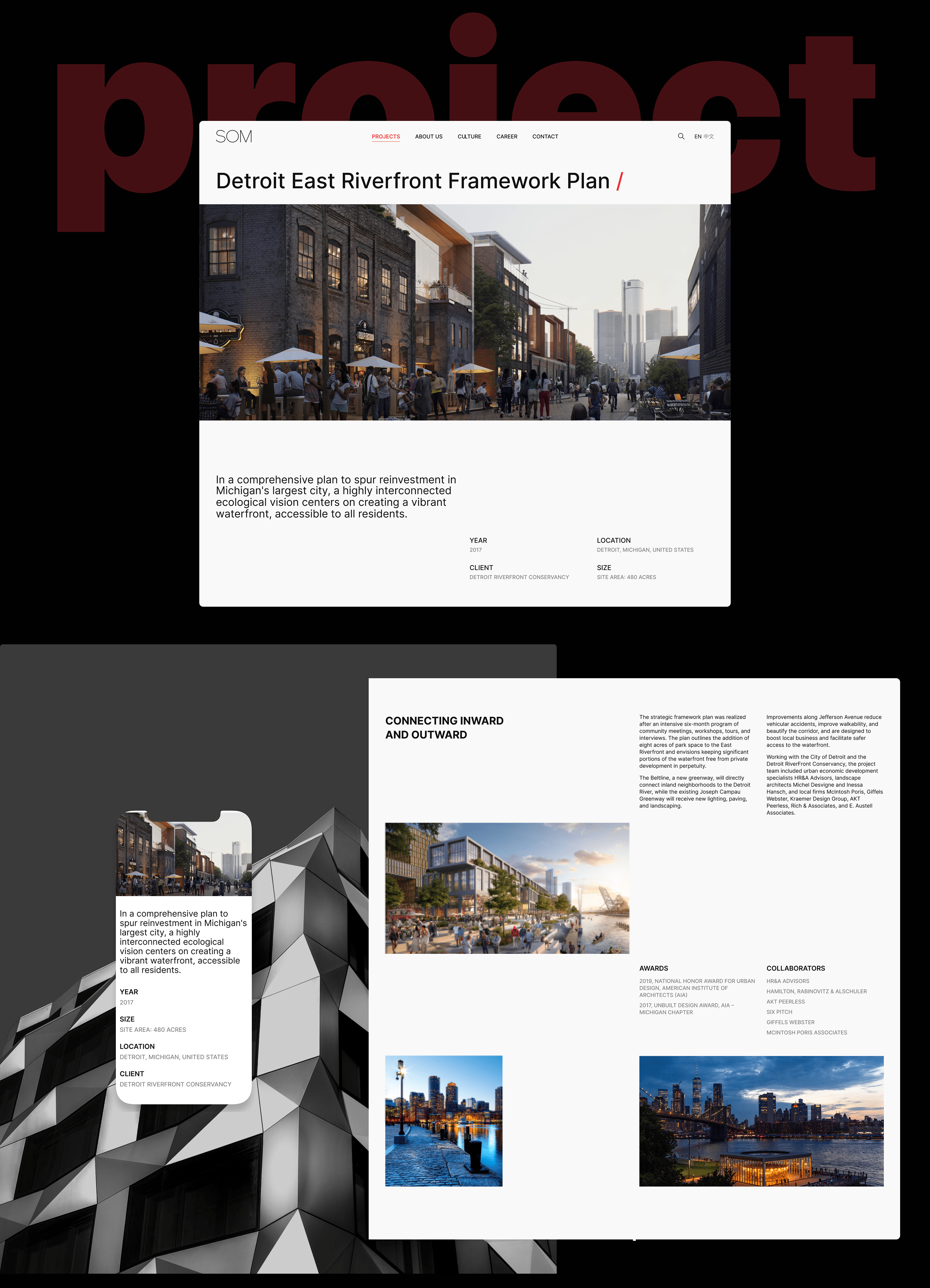 SKIDMORE, OWINGS & MERILL / Corporate Website Redesign — Изображение №8 — Интерфейсы на Dprofile
