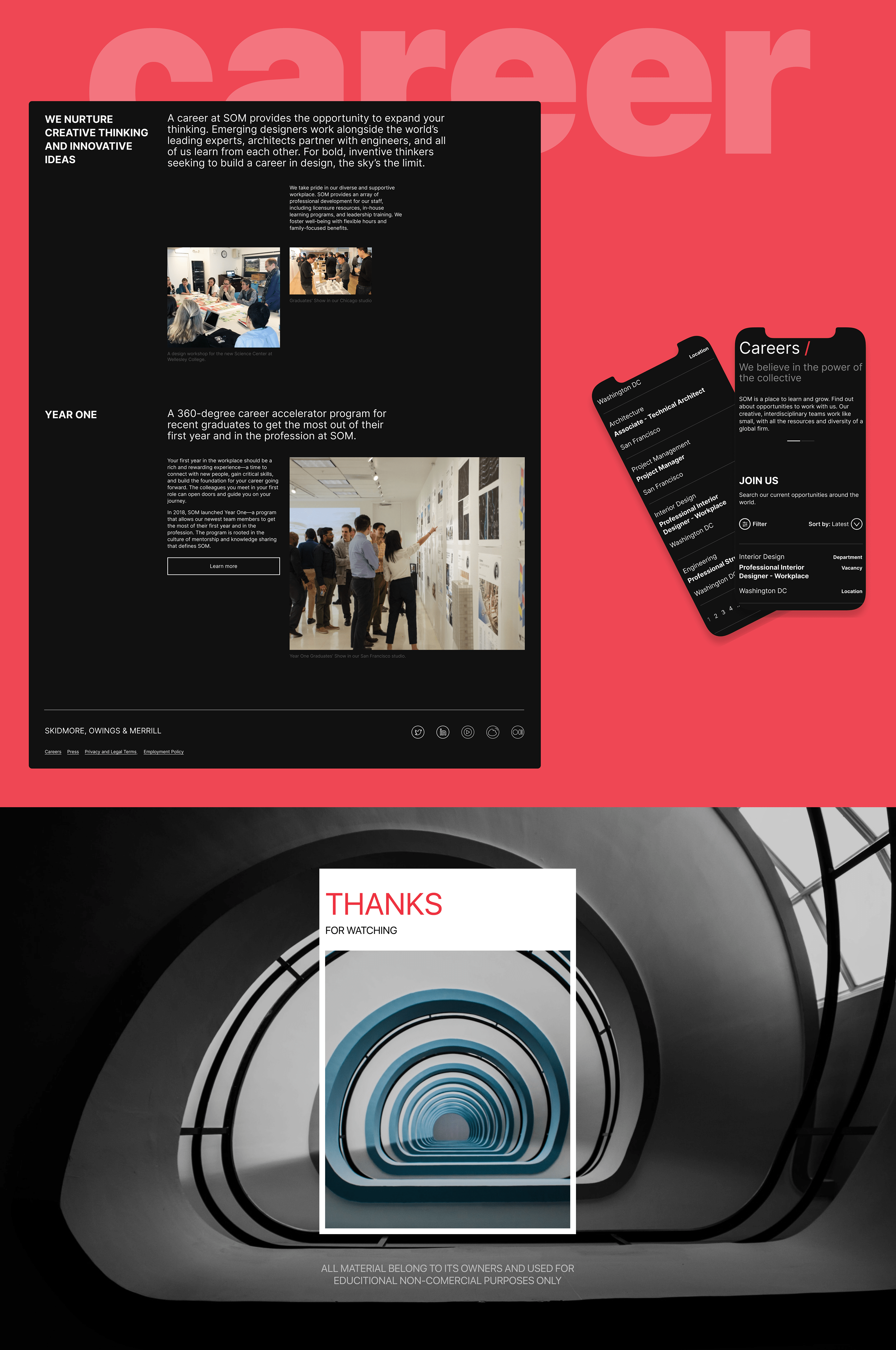SKIDMORE, OWINGS & MERILL / Corporate Website Redesign — Изображение №12 — Интерфейсы на Dprofile