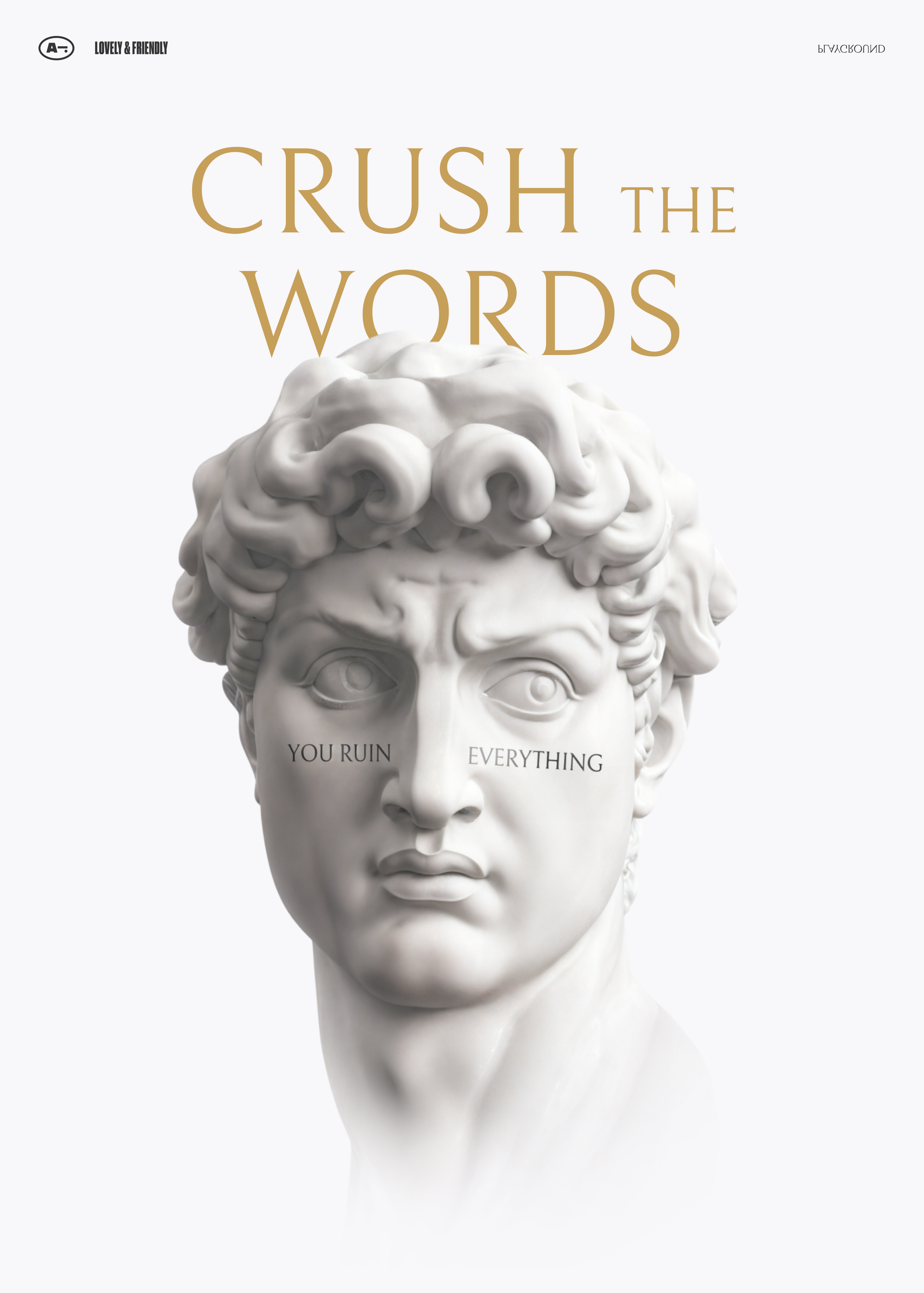Crush The Words: Visual, Branding, AI — Изображение №1 — Брендинг, Графика на Dprofile