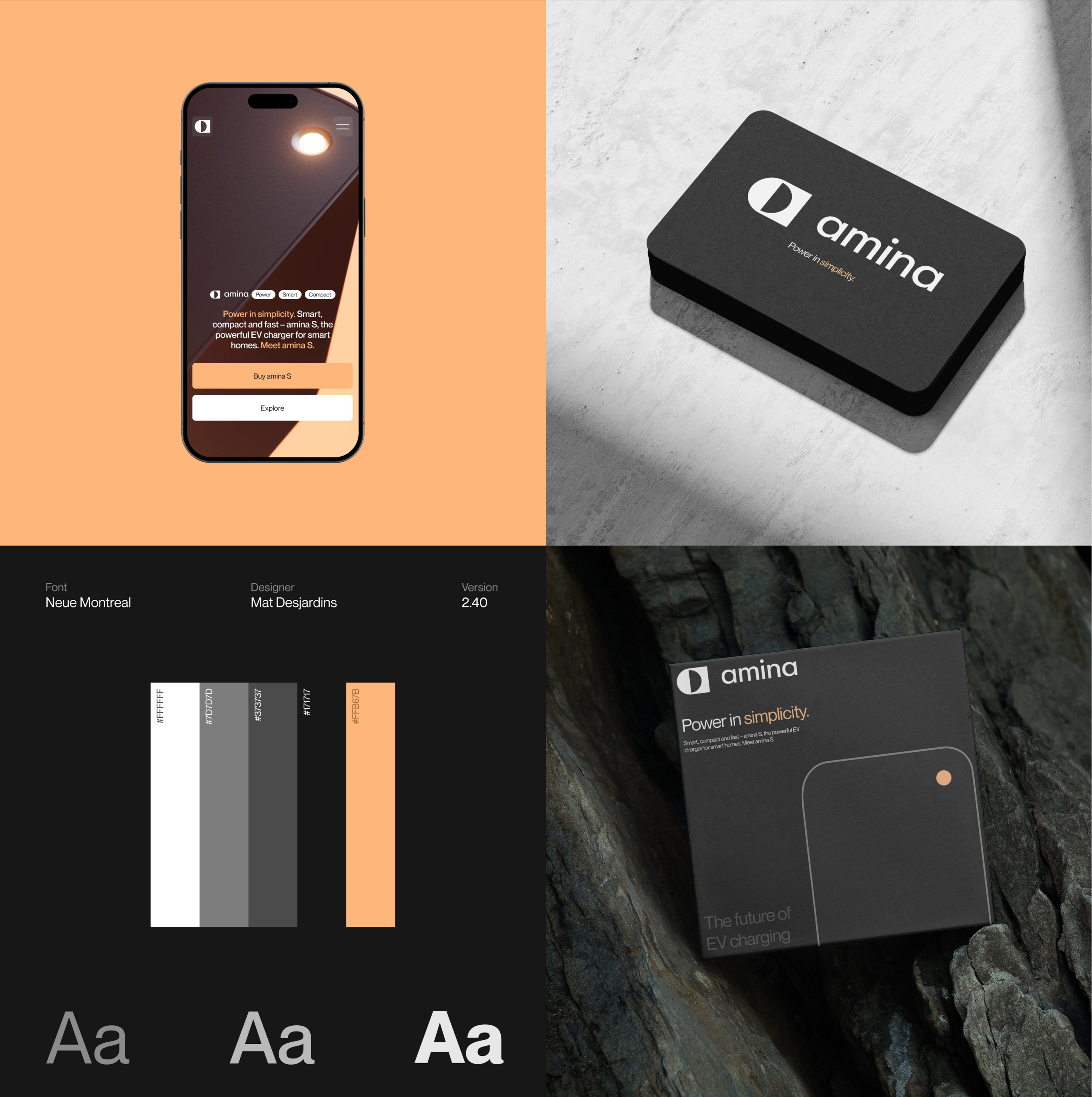 amina charging | concept website — Изображение №4 — Интерфейсы, Анимация на Dprofile