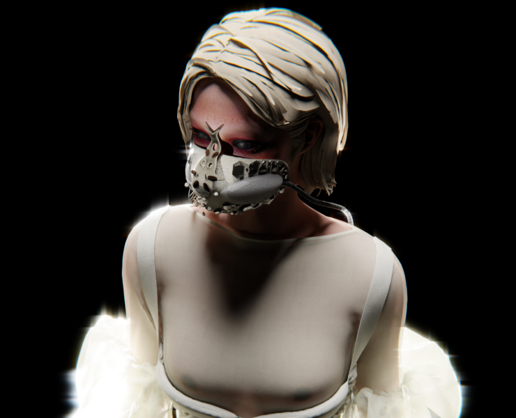 Digital Fashion - Red Oxygen — 3D на Dprofile