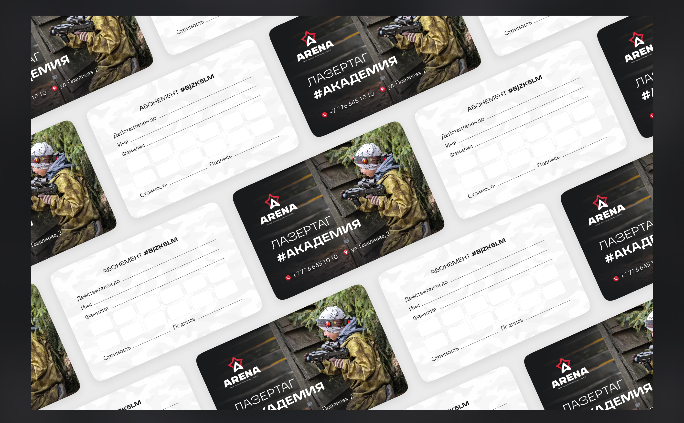 Разработка айдентики для сети военно-тактических клубов — Изображение №13 — Брендинг, Графика на Dprofile