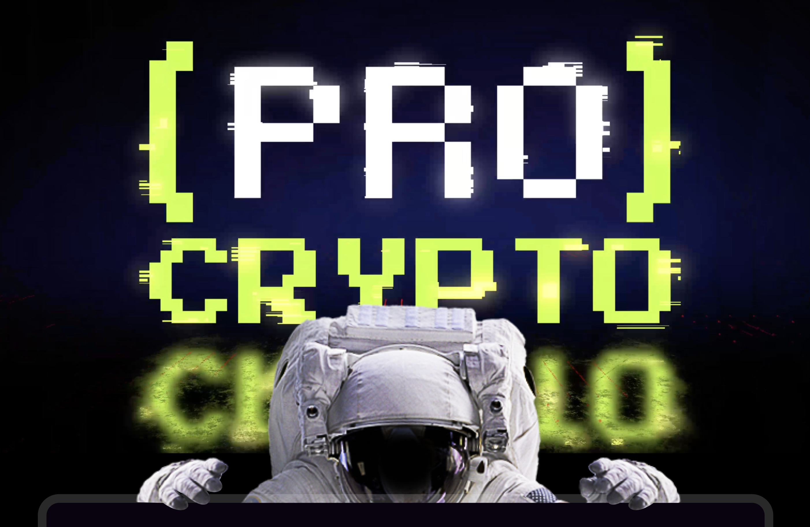 Промо лендинг для обучения по криптовалюте PRO CRYPTO — Изображение №1 — Графика, Маркетинг на Dprofile