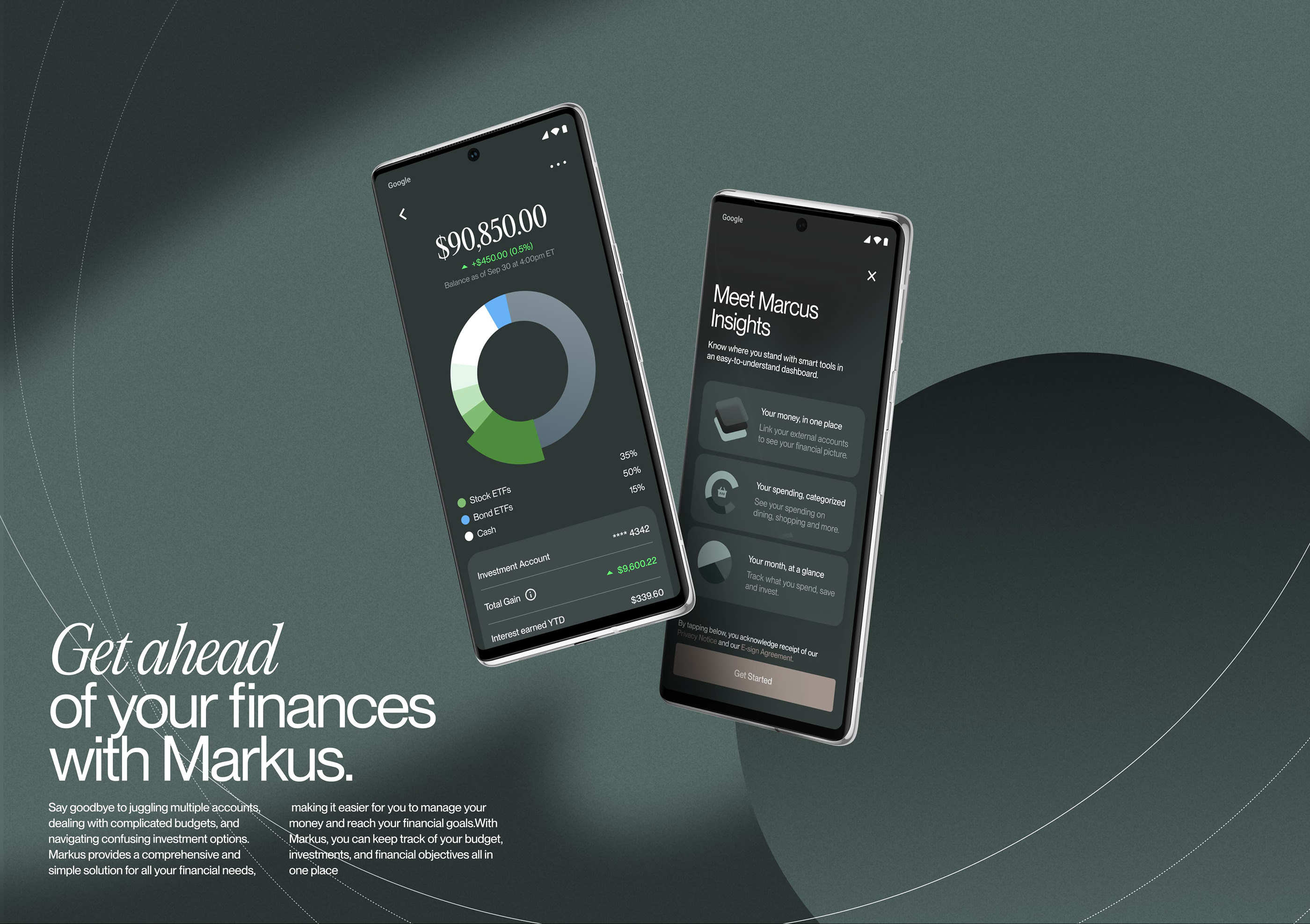 Markus by Goldman Sachs: Branding & UX/UI — Изображение №13 — Интерфейсы, Брендинг на Dprofile