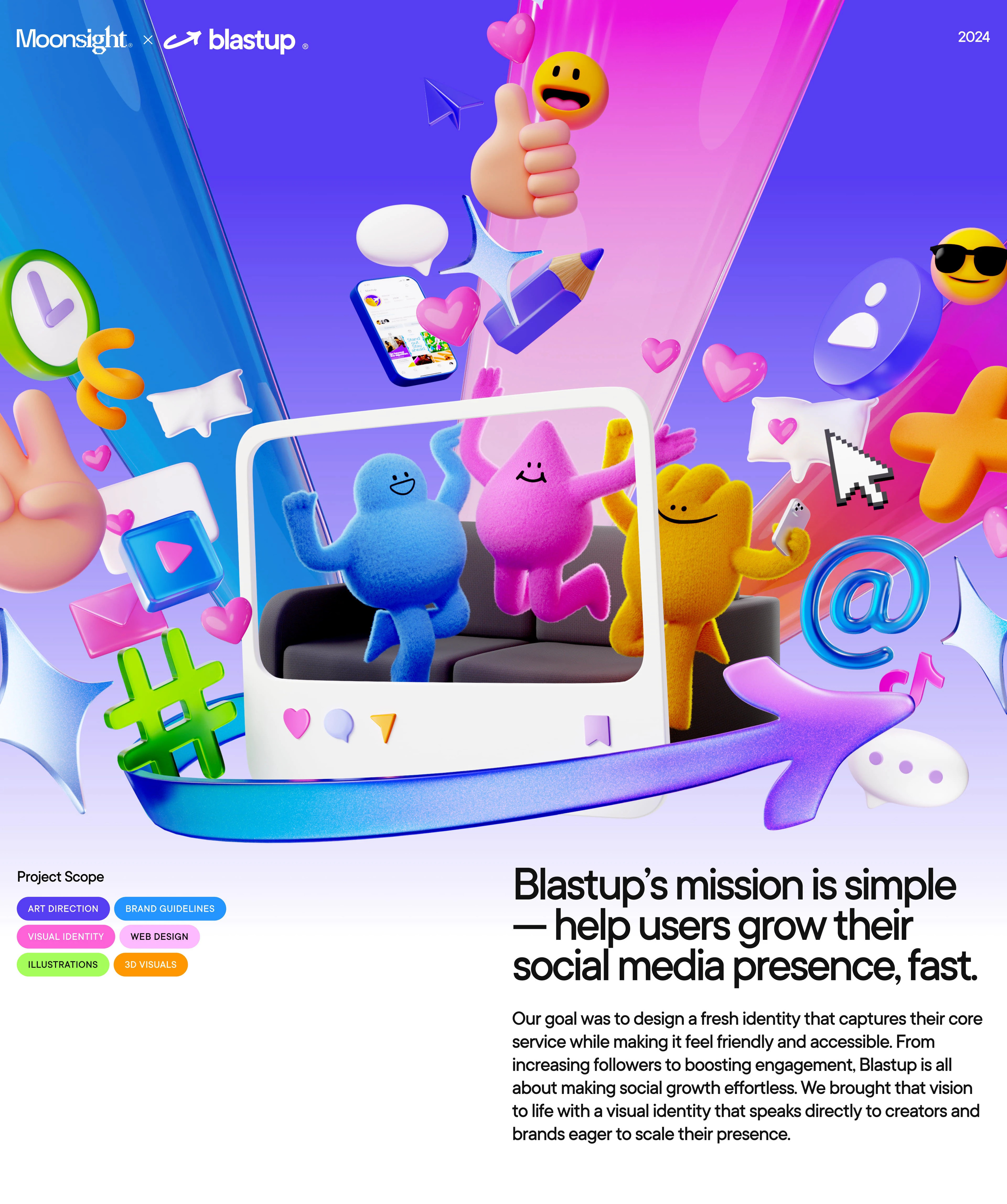 Blastup — Изображение №1 — Брендинг, Иллюстрация на Dprofile