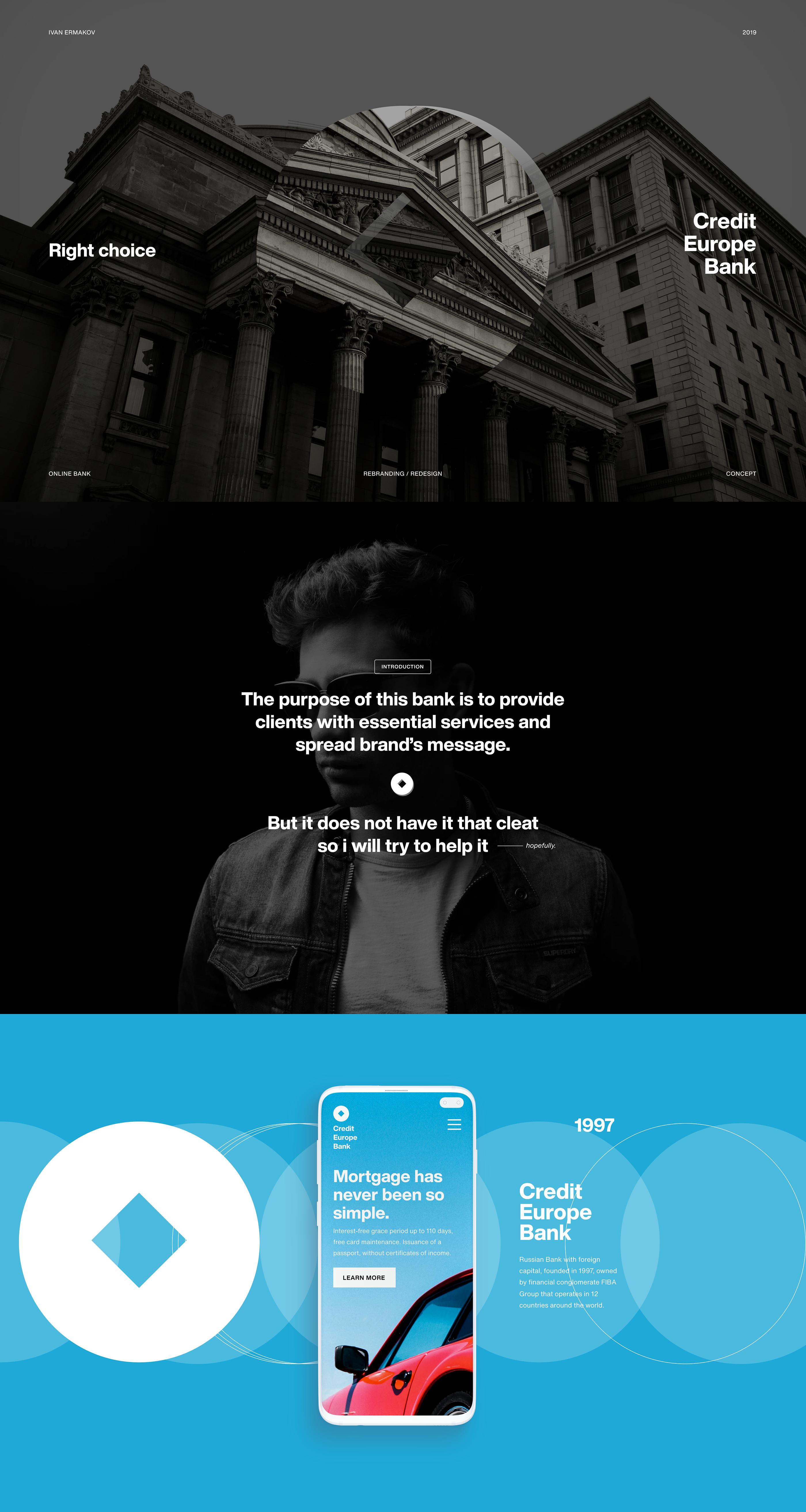 Credit Europe Bank Brand Identity & Website & App — Изображение №1 — Интерфейсы, Брендинг на Dprofile