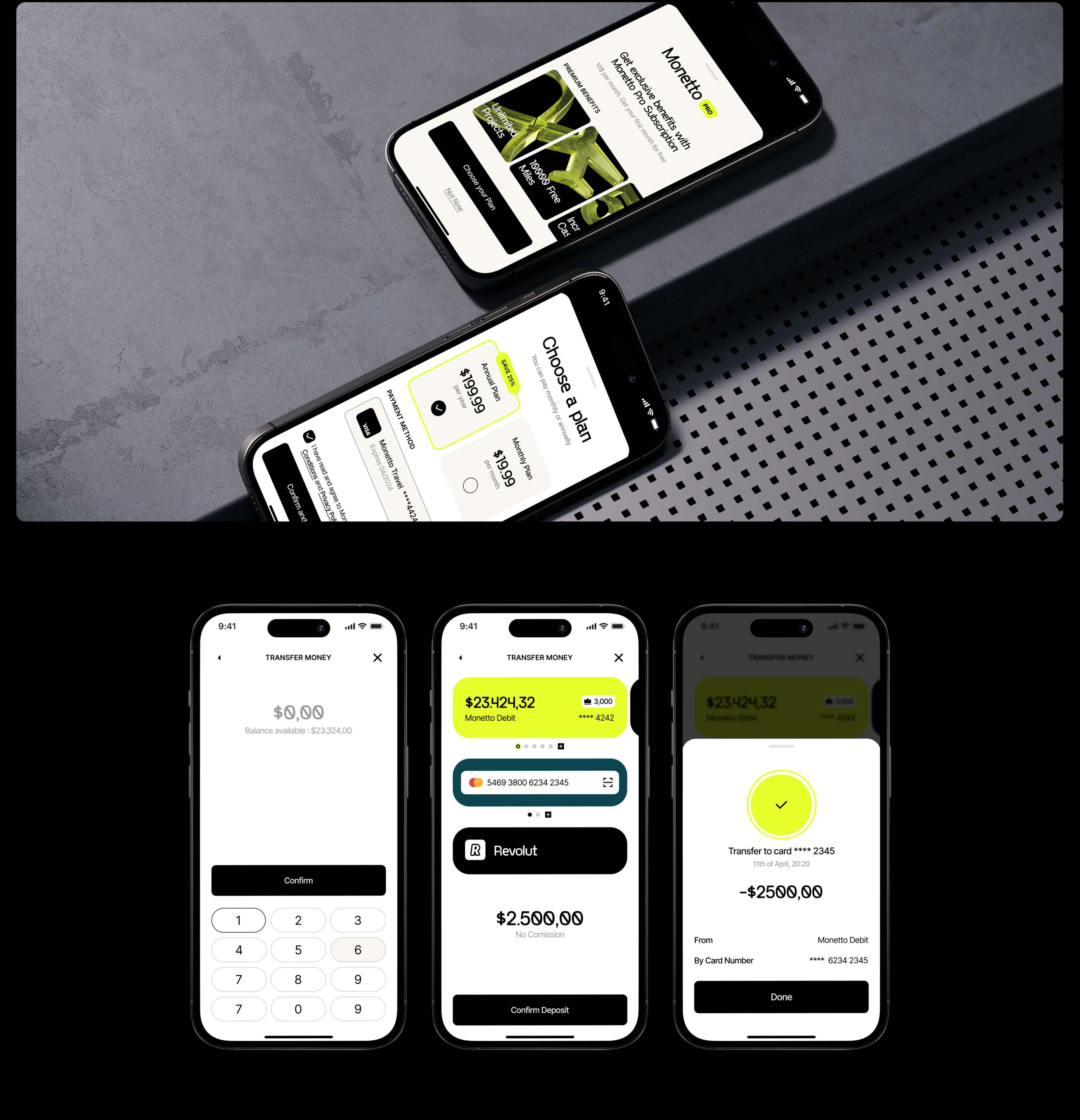 Monetto - Branding & Product Design — Изображение №10 — Интерфейсы, Брендинг на Dprofile