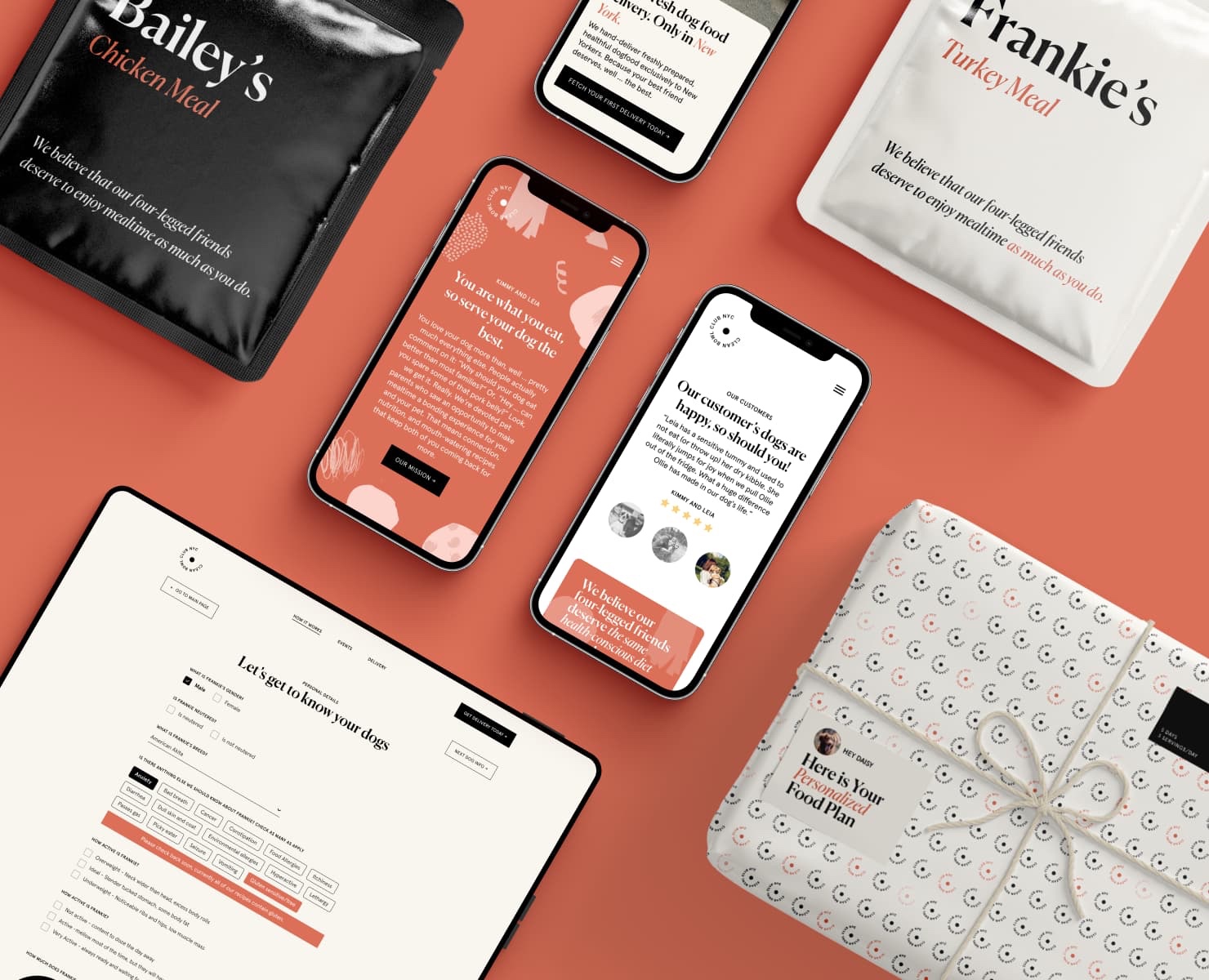 Clean Bowl Club - Branding & Website — Интерфейсы, Брендинг на Dprofile