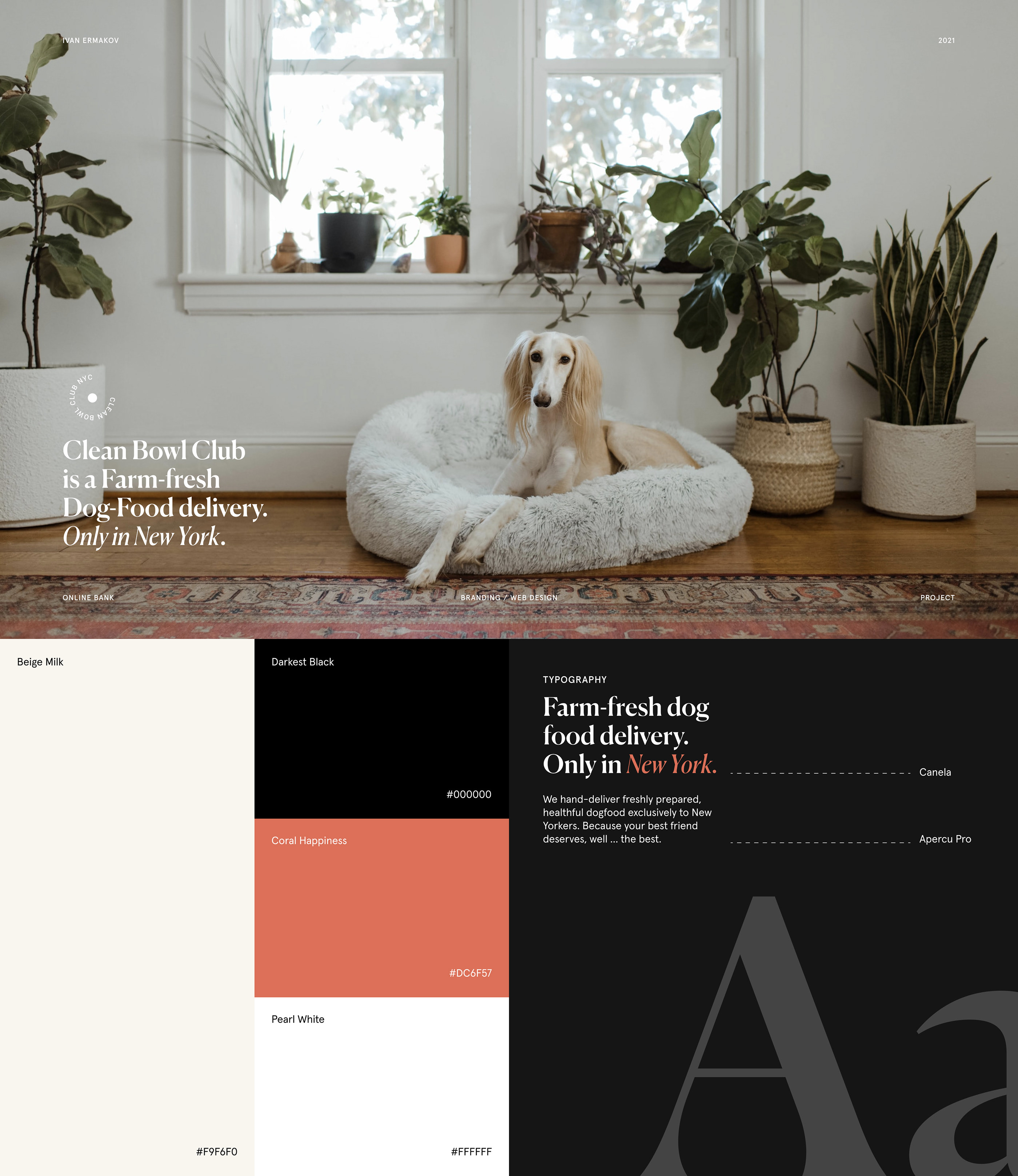 Clean Bowl Club - Branding & Website — Изображение №1 — Интерфейсы, Брендинг на Dprofile