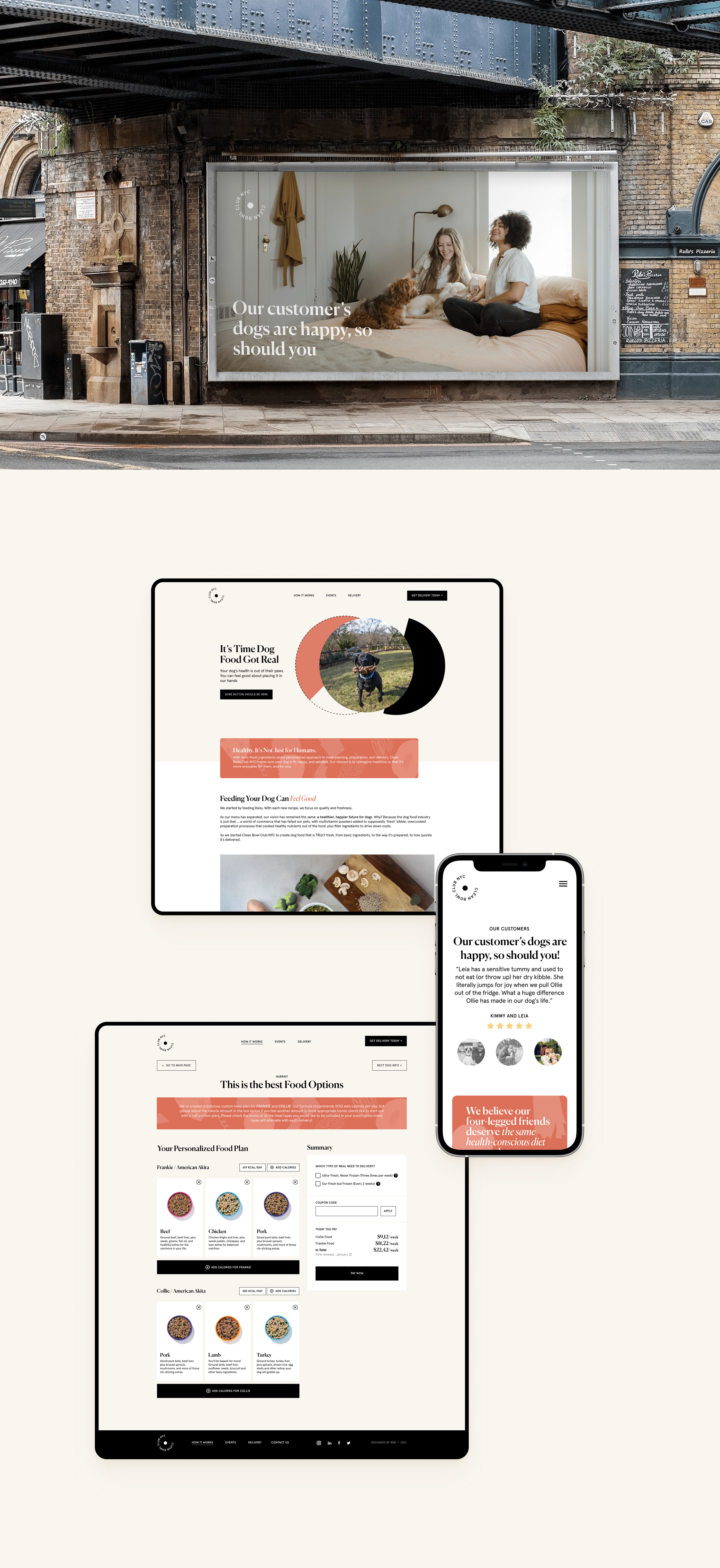 Clean Bowl Club - Branding & Website — Изображение №5 — Интерфейсы, Брендинг на Dprofile