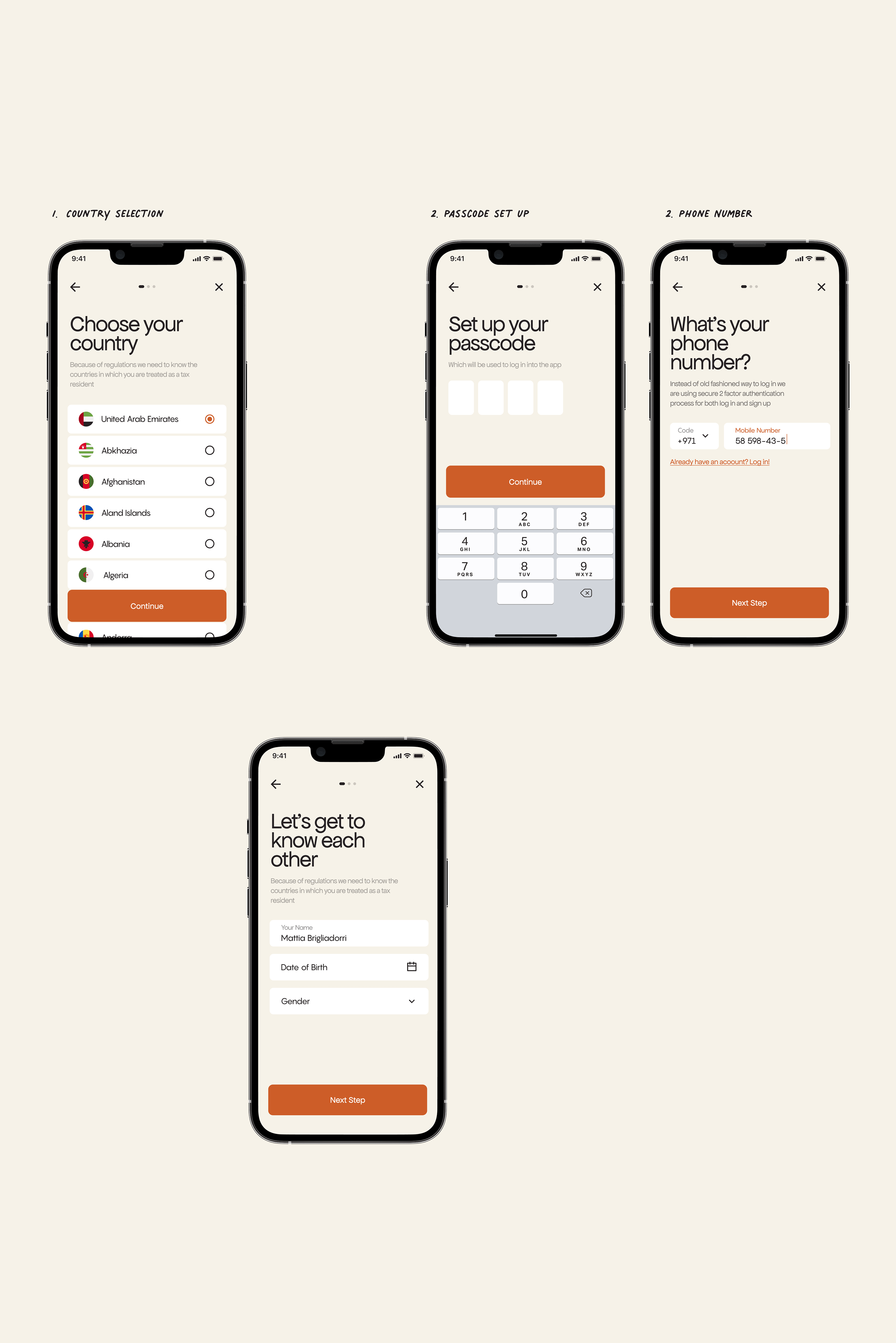 Zand Bank - Branding & Website & App — Изображение №10 — Интерфейсы, Брендинг на Dprofile