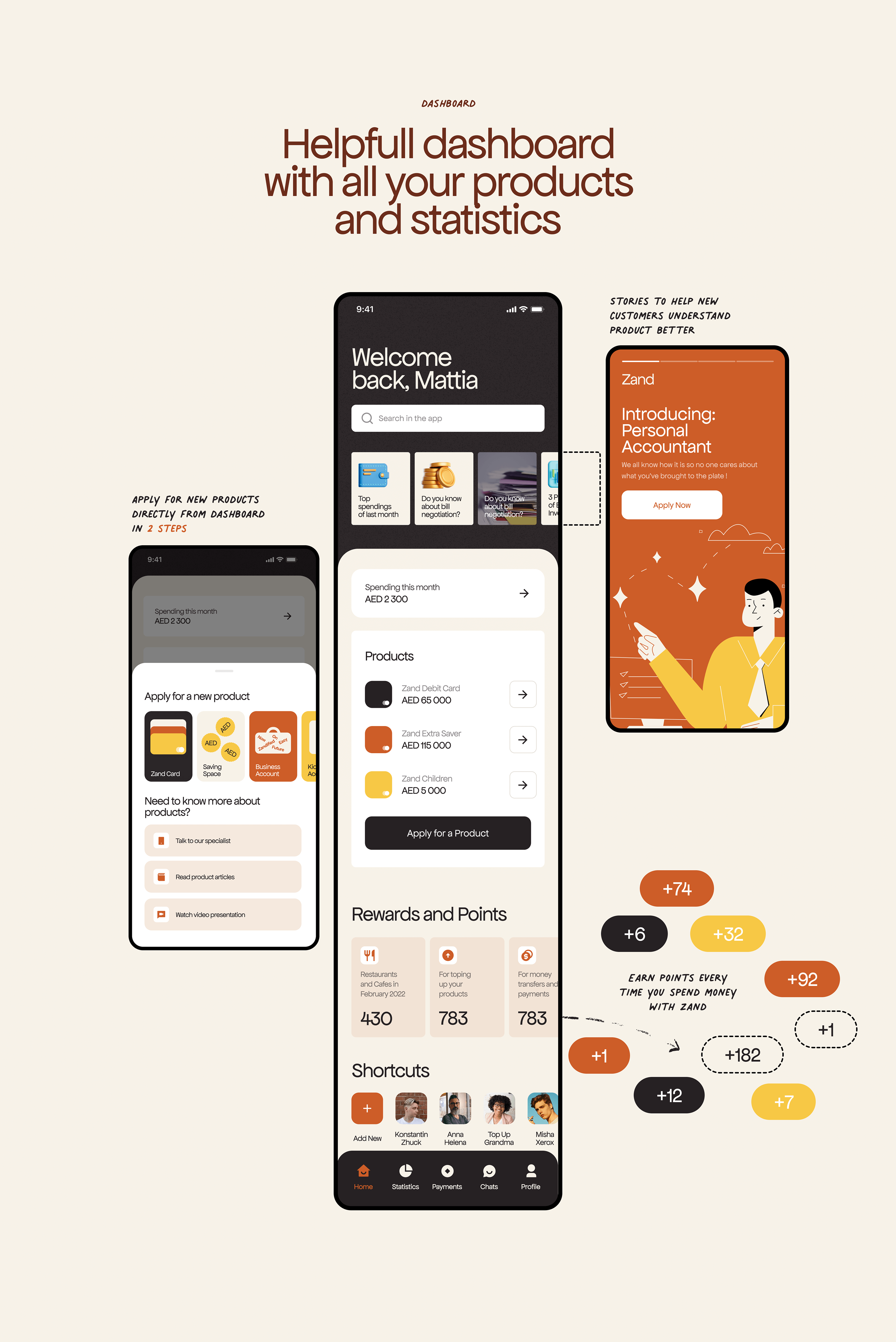 Zand Bank - Branding & Website & App — Изображение №12 — Интерфейсы, Брендинг на Dprofile