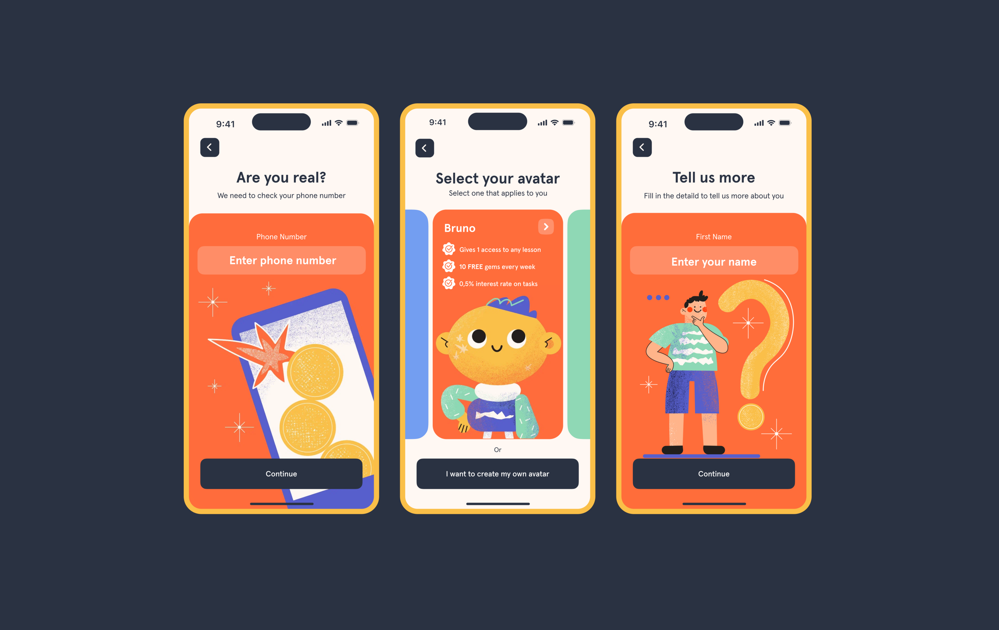 Coinly Child Bank — Branding & UX/UI — Изображение №12 — Интерфейсы, Брендинг на Dprofile