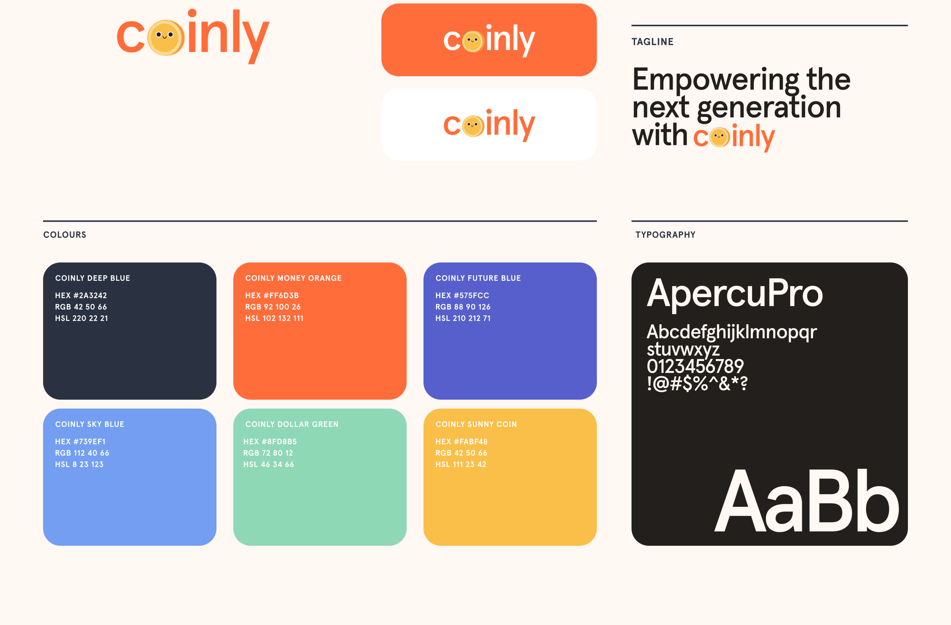 Coinly Child Bank — Branding & UX/UI — Изображение №4 — Интерфейсы, Брендинг на Dprofile