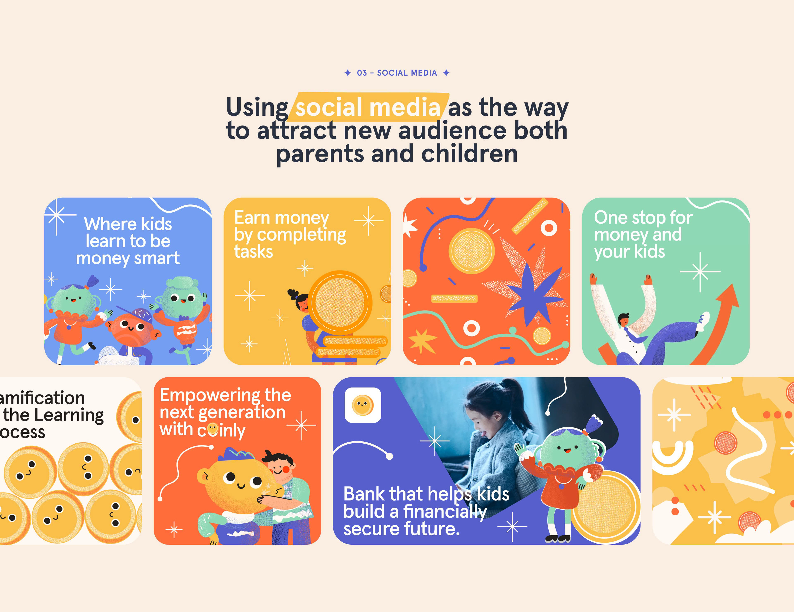 Coinly Child Bank — Branding & UX/UI — Изображение №10 — Интерфейсы, Брендинг на Dprofile